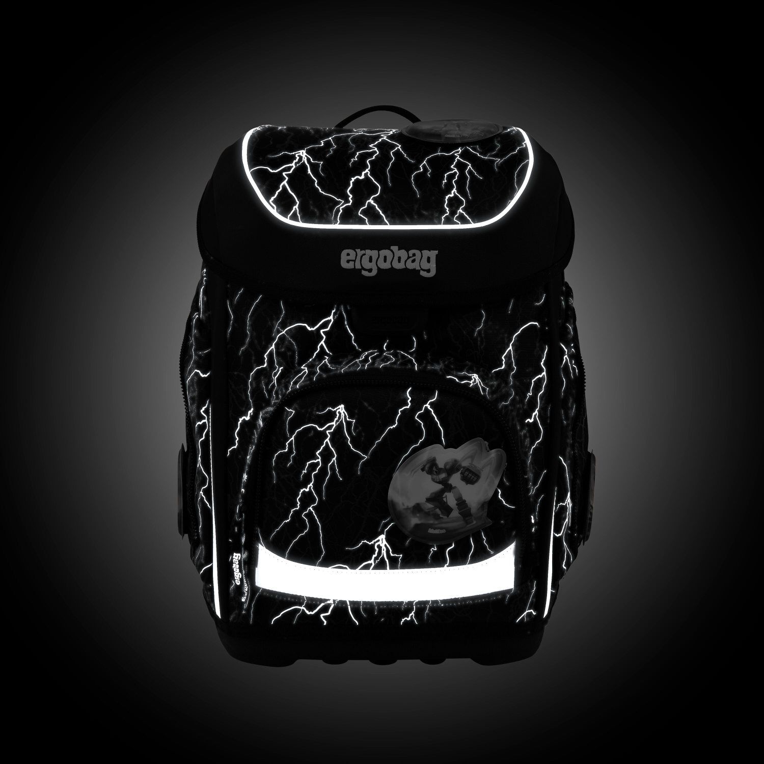 ergobag cubo Schulranzen-Set Super ReflektBär