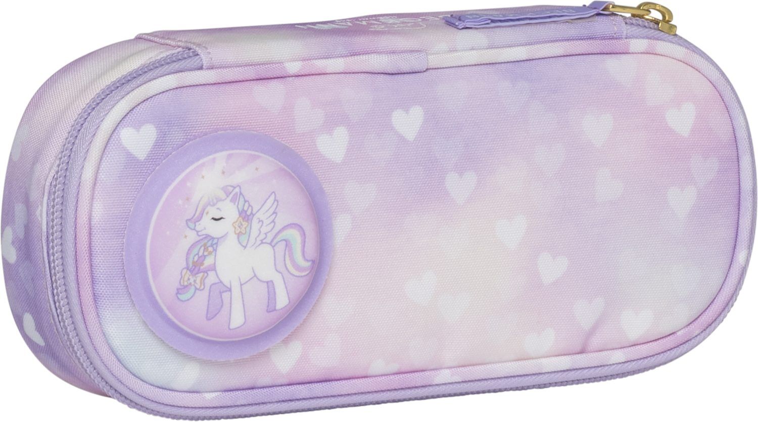 Beckmann Schulranzenset Classic 22 - 6-Tlg. Set Unicorn Princess Purple