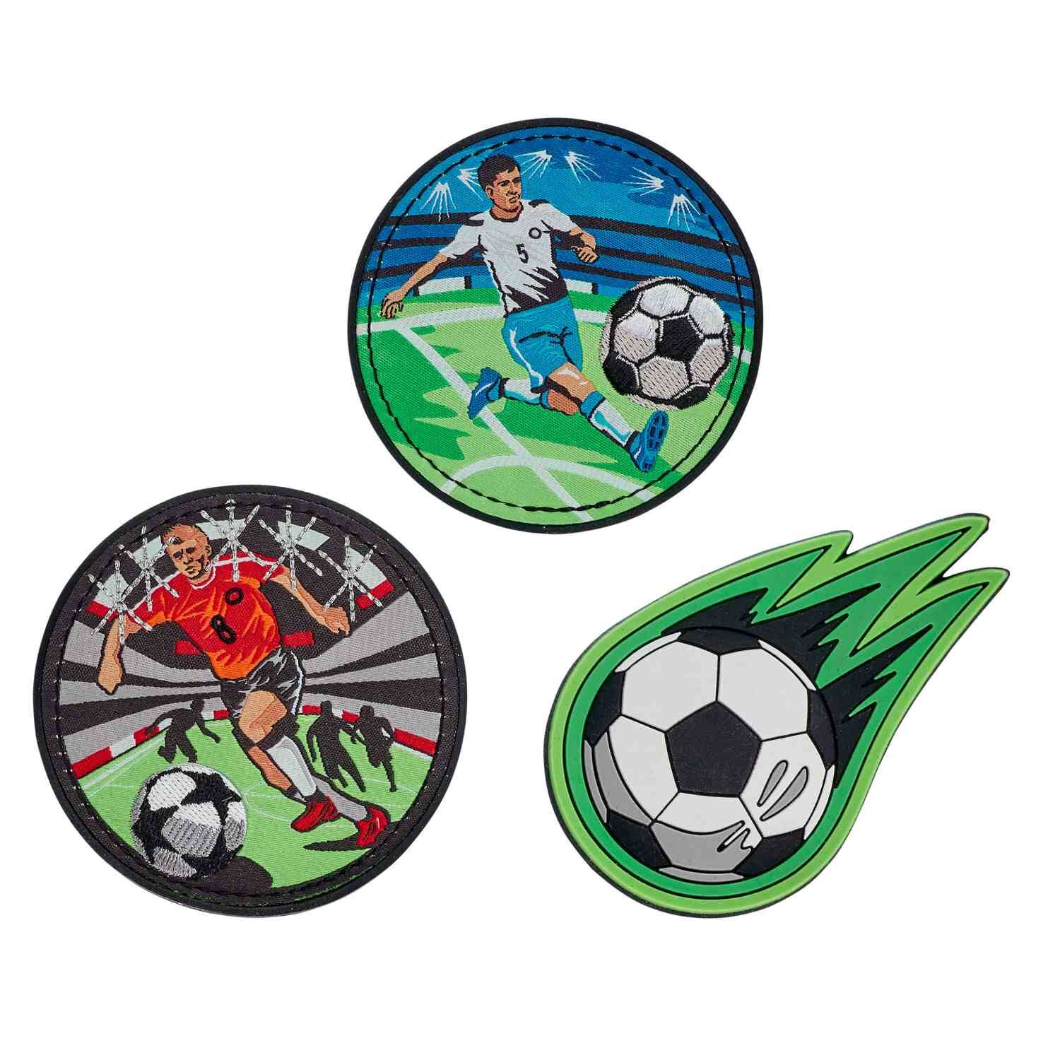 DerDieDas ErgoFlex Schulranzenset 5-teilig Soccer Green