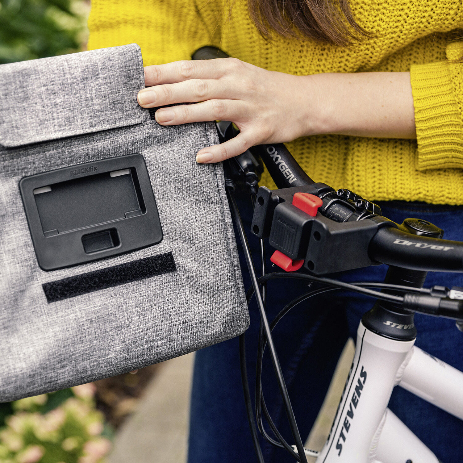 KLICKfix Lenkertasche ROOMY schwarz