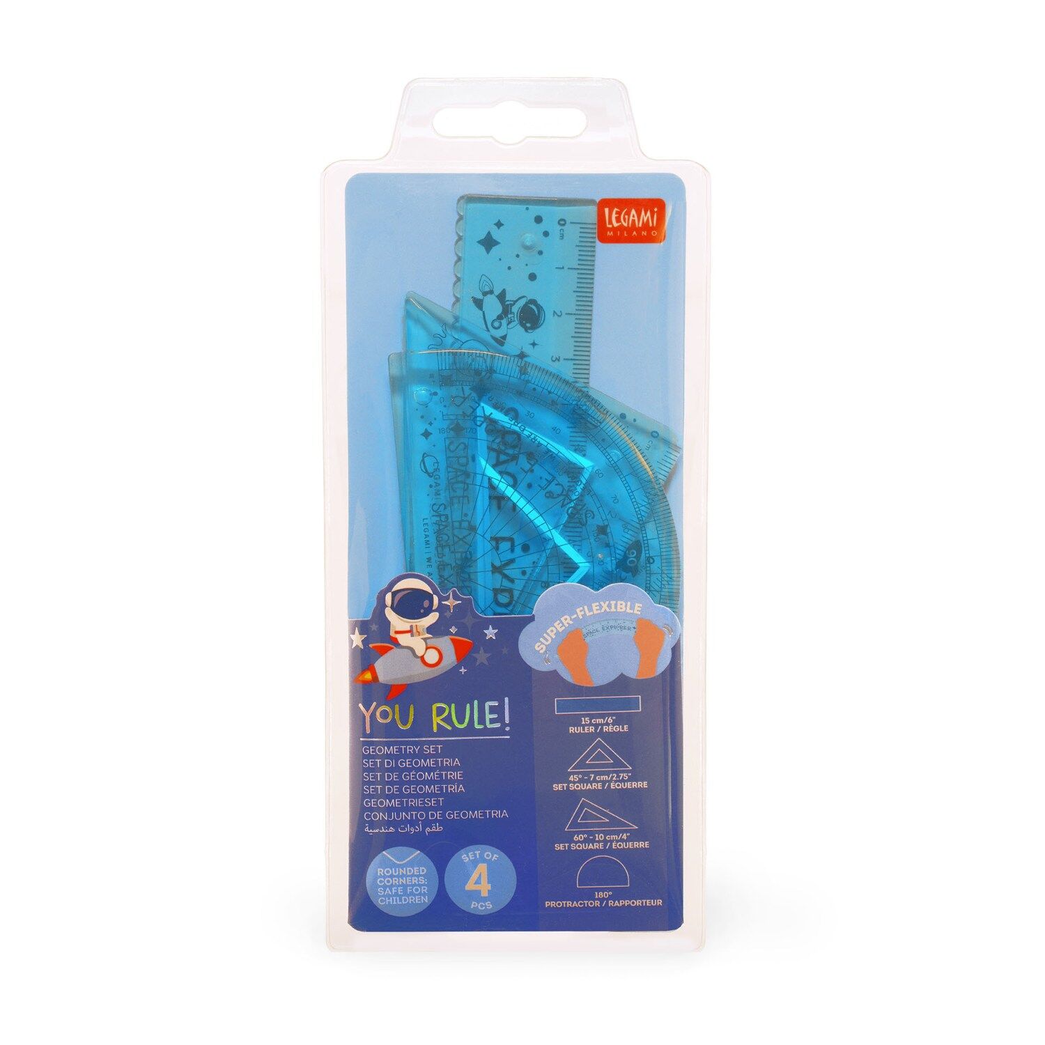 Legami Geometrie Set - YOU RULE! - SPACE