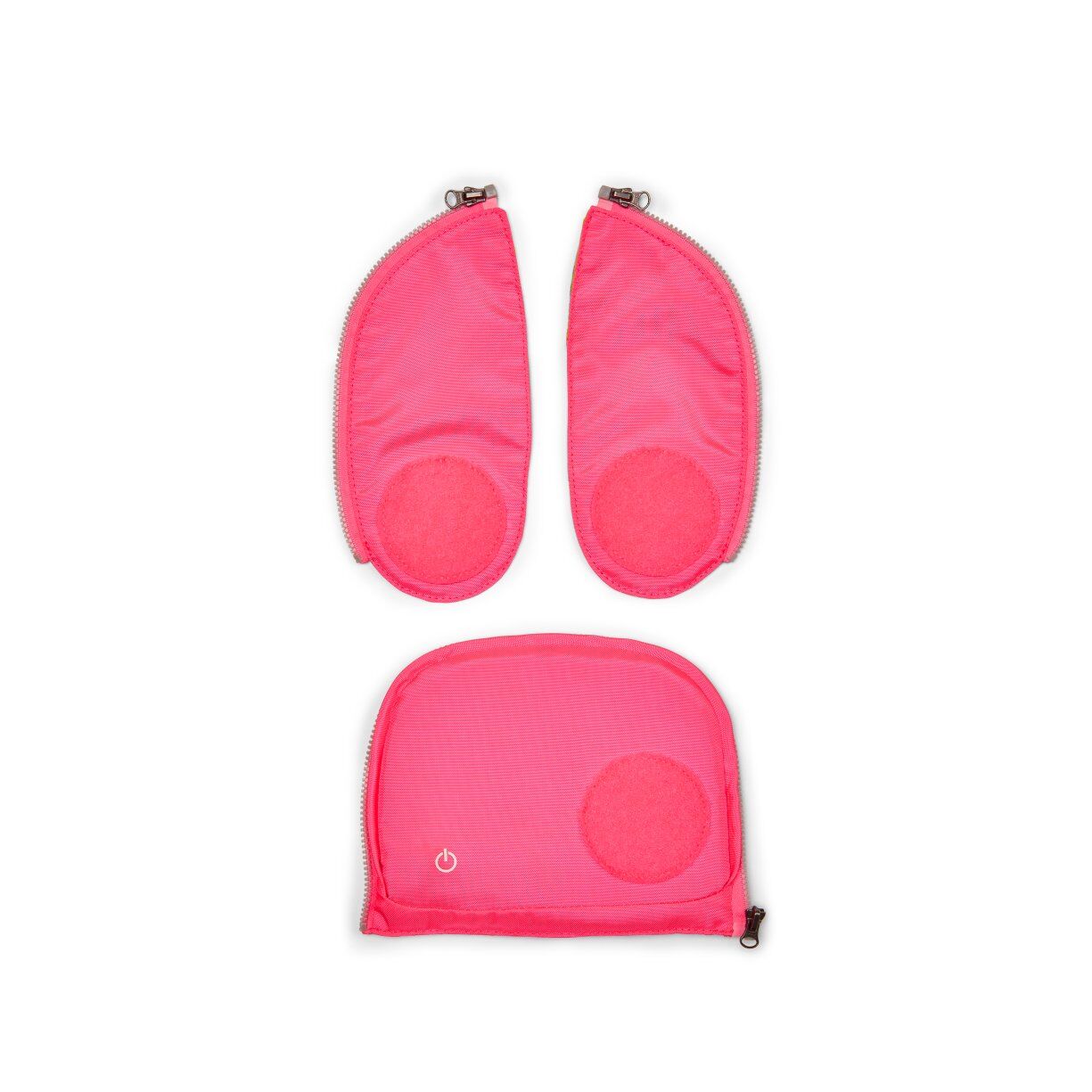 ergobag Fluo LED Zip Set Pink