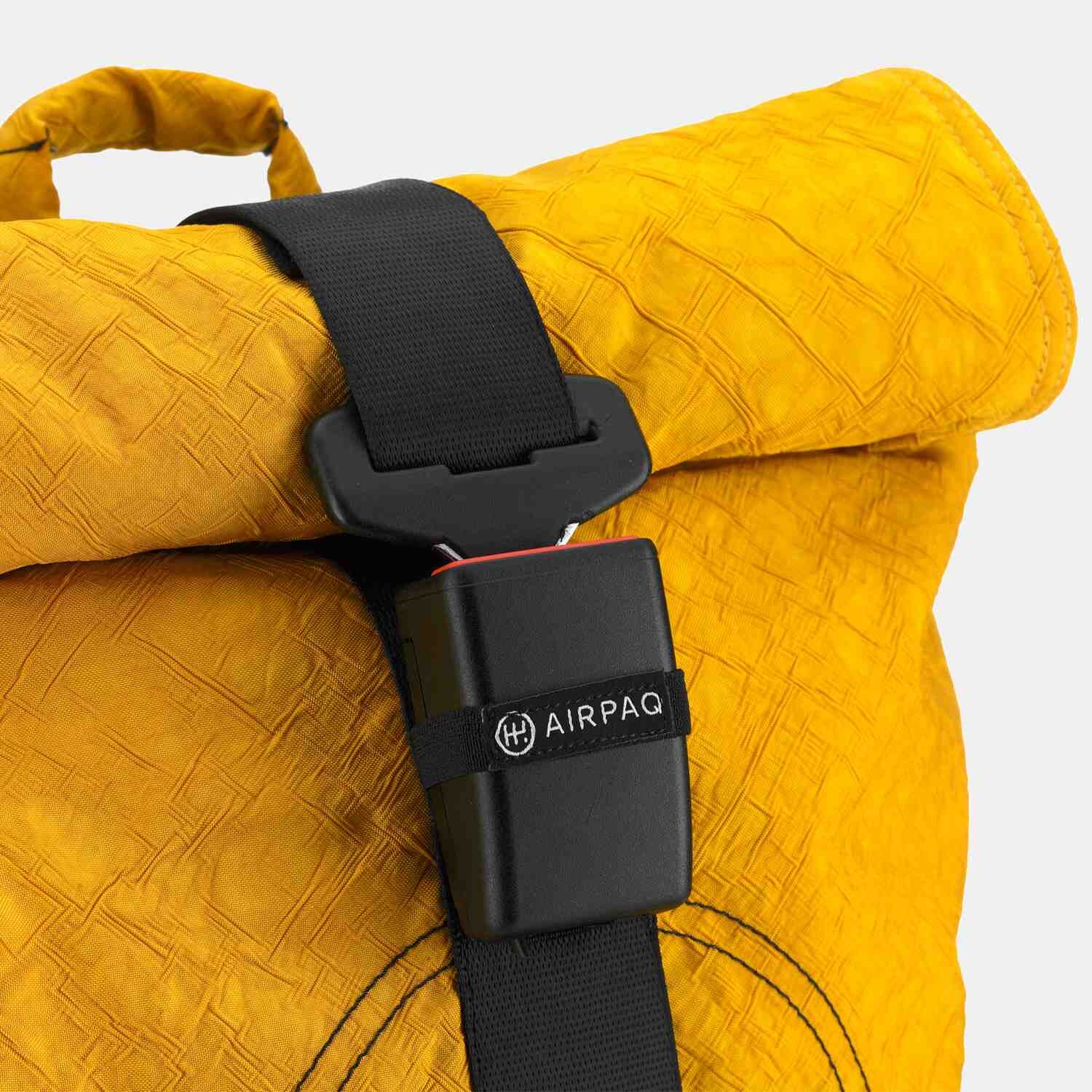 Airpaq Rucksack Rolltop Gelb Airpaq Rucksack Rolltop Gelb
