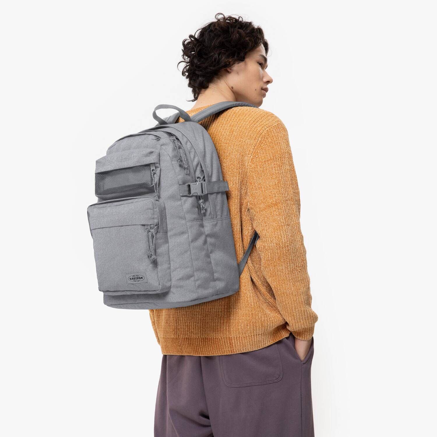 Eastpak Rucksack DOUBLE PRO Sunday Grey Eastpak Rucksack DOUBLE PRO Sunday Grey