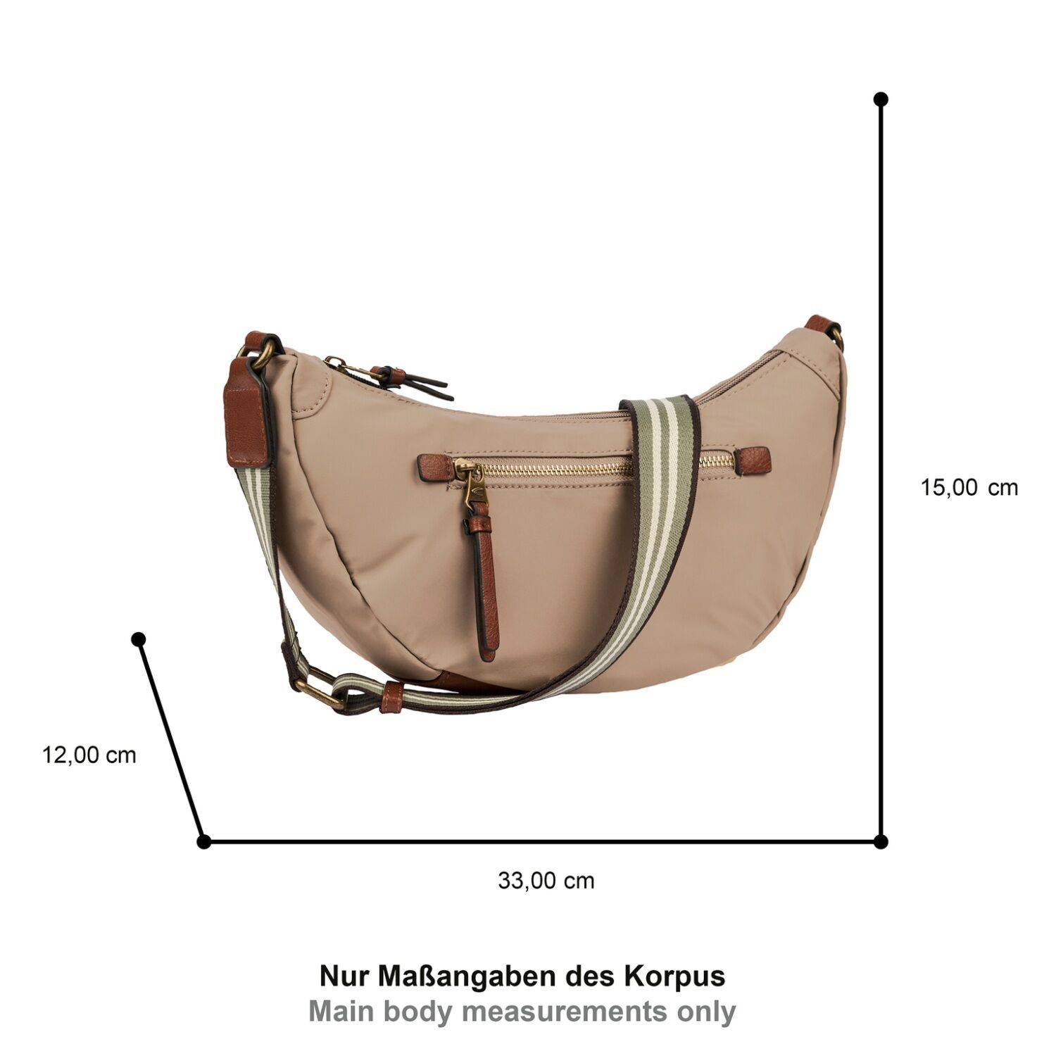 Camel Active Bari Banana bag beige