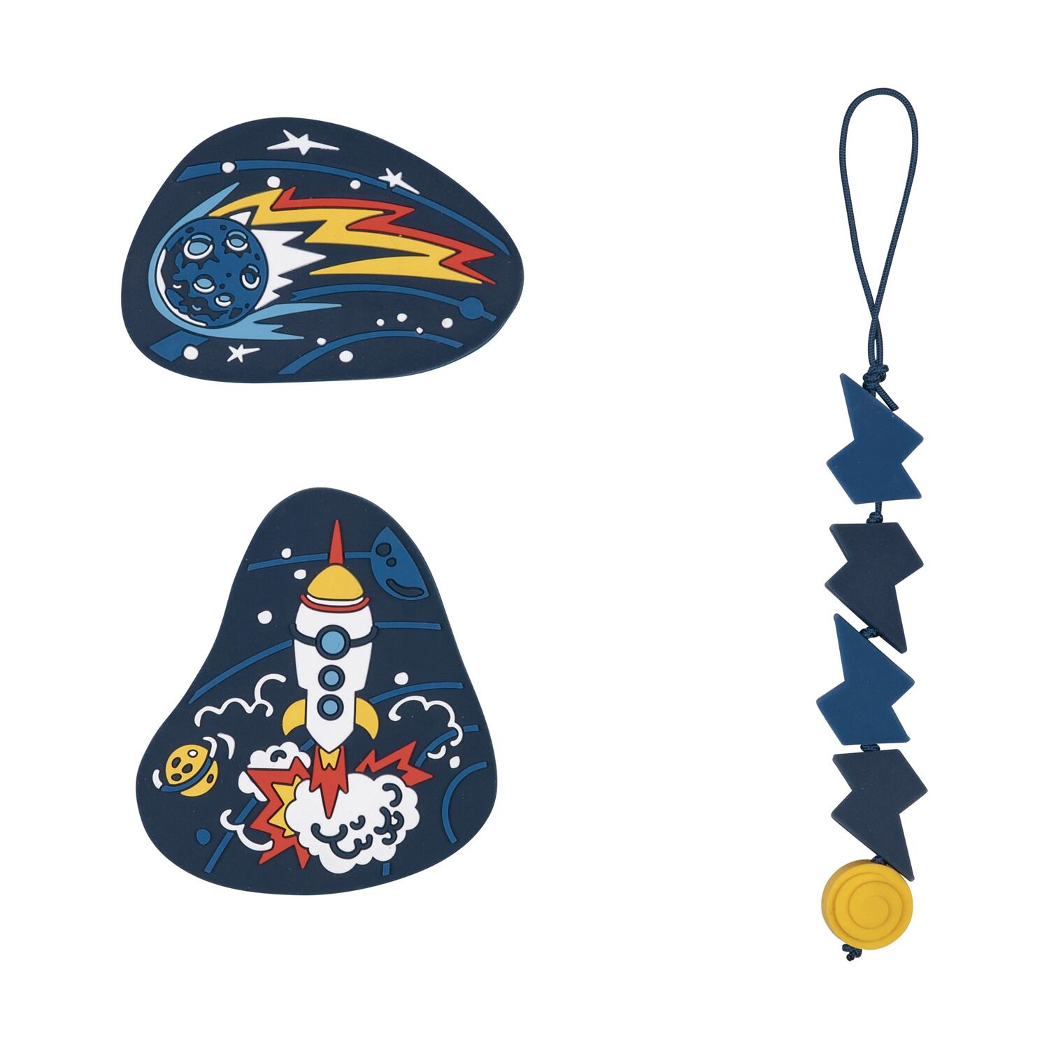 Scout Micro Schulranzen-Set 4 teilig LED Rocket Rider