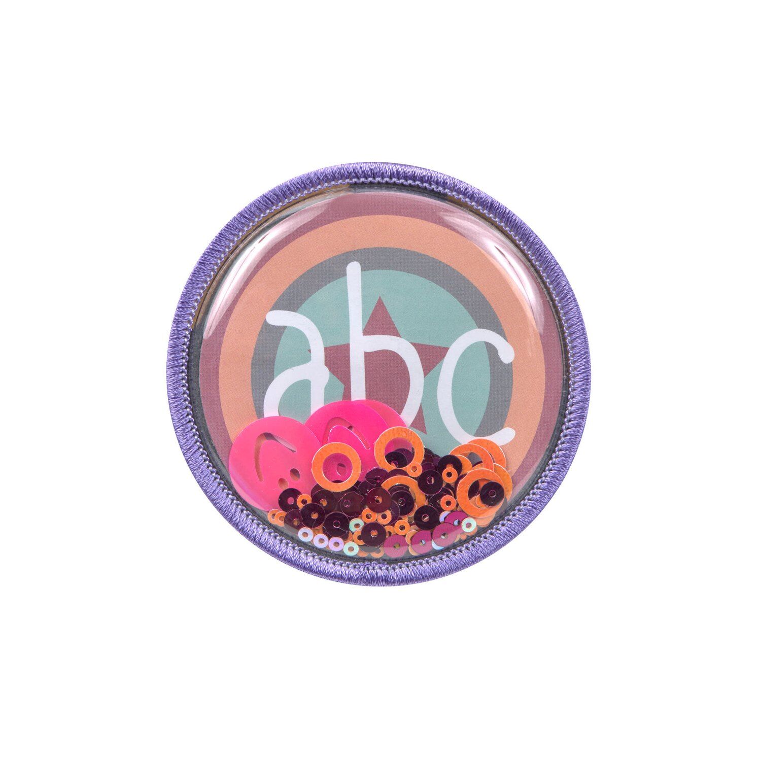 Lässig Patches 2er Set - DIY, Lavendel Rosa