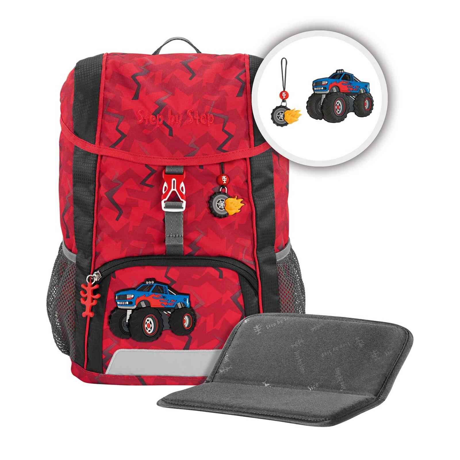 Step by Step KID Rucksack-Set "Monster Truck Rocky", 3-teilig