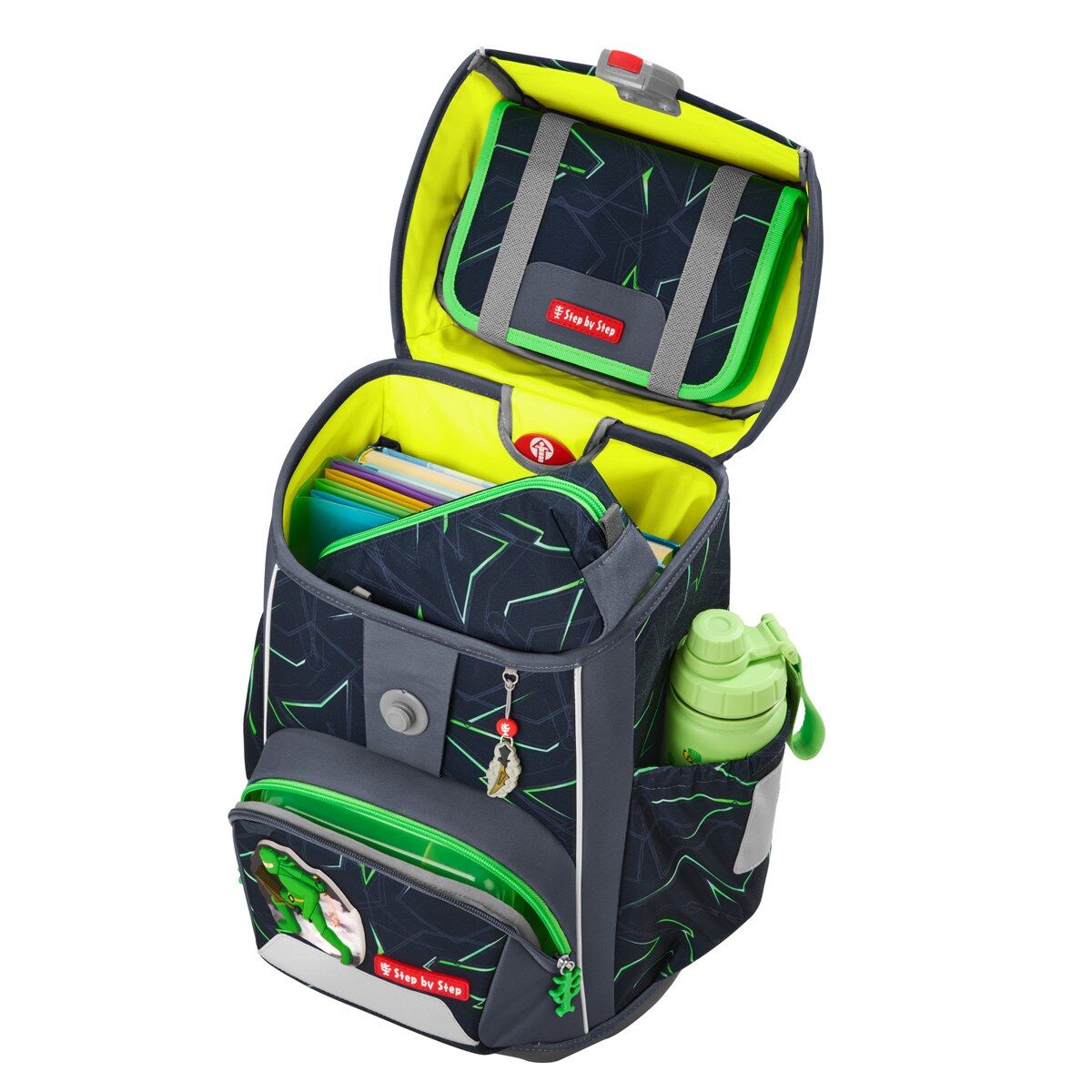 Step by Step GIANT Schulranzen-Set "Ninja Kimo", 5-teilig