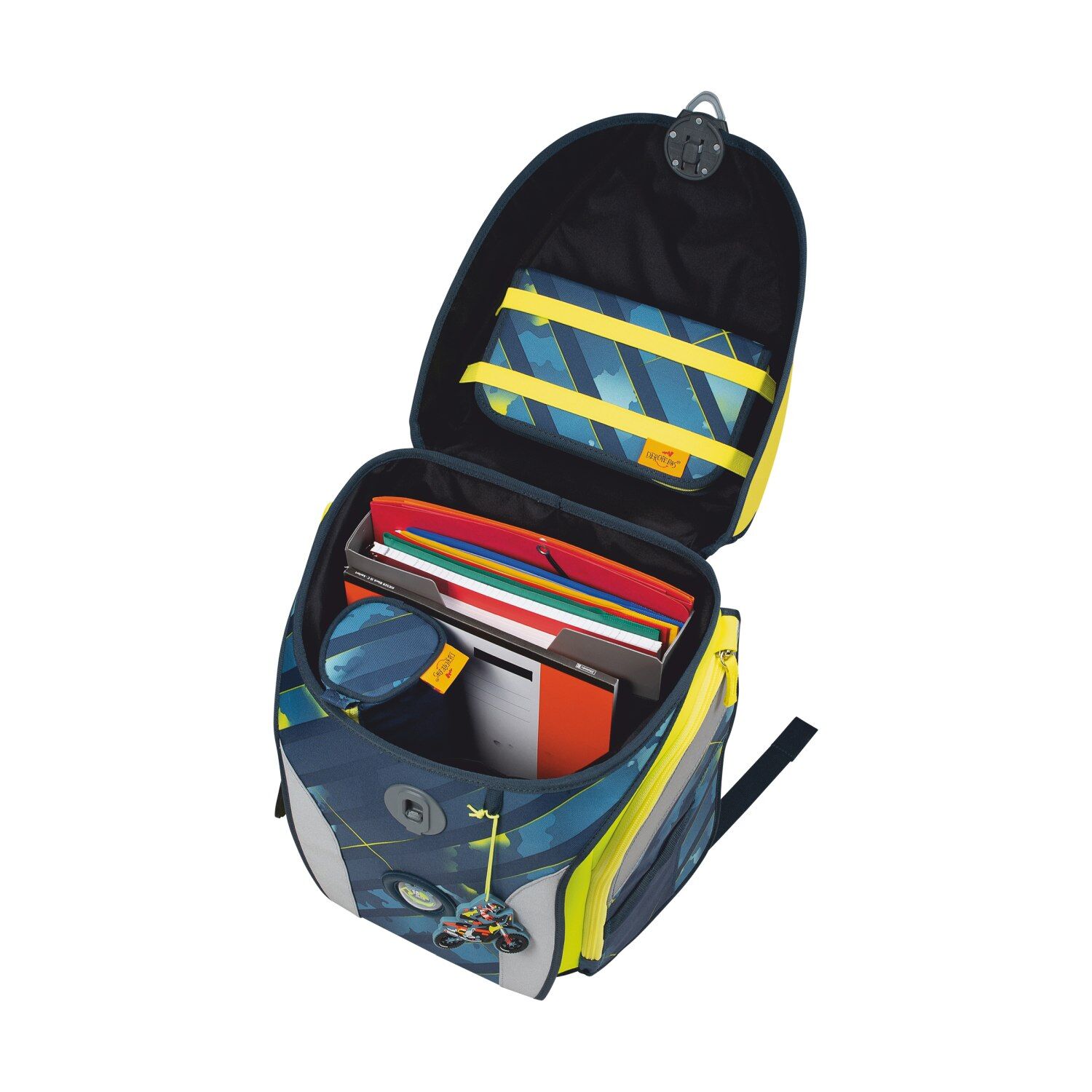 DerDieDas ErgoFlex MAX Schulranzenset 5-teilig Speed Challenge