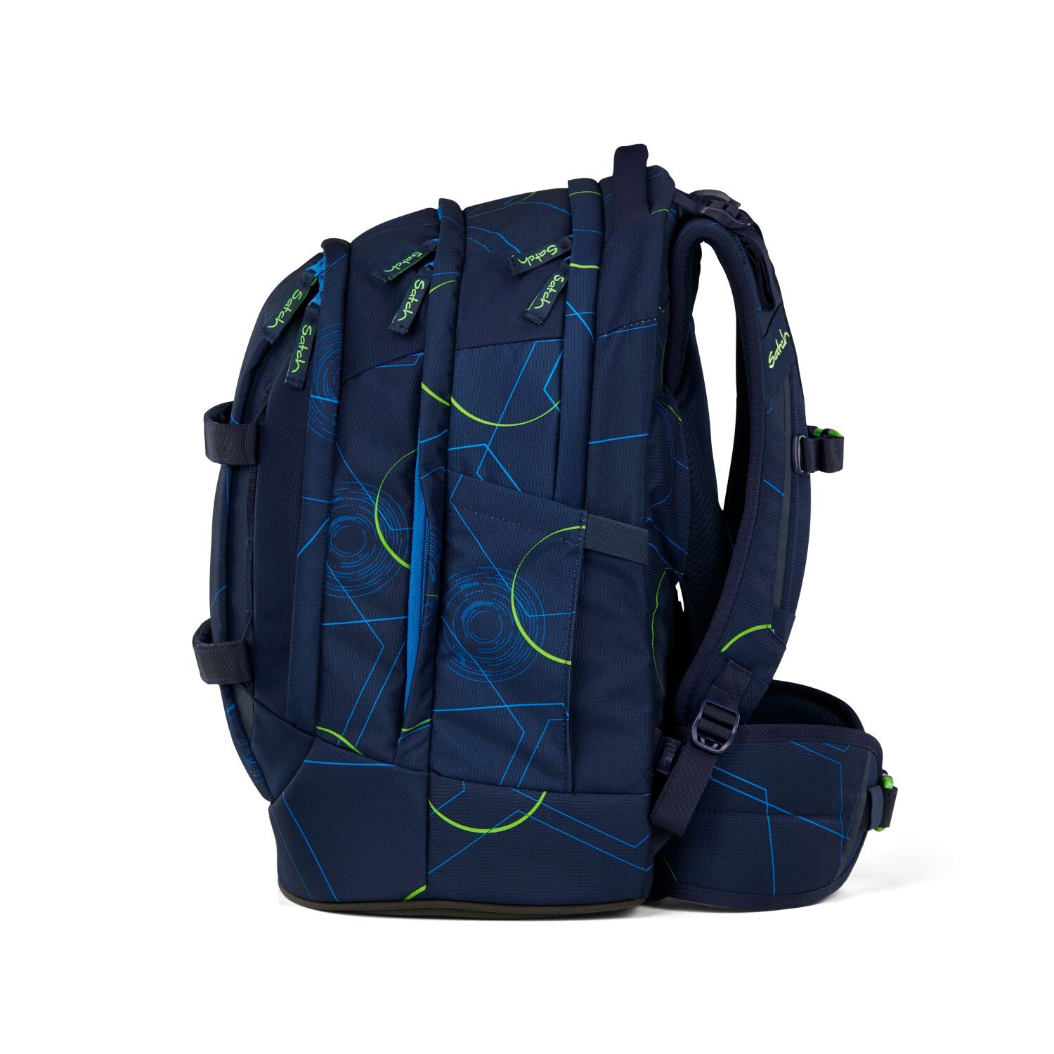 Satch pack Schulrucksack Blue Tech dunkelblau Satch pack Schulrucksack Blue Tech dunkelblau