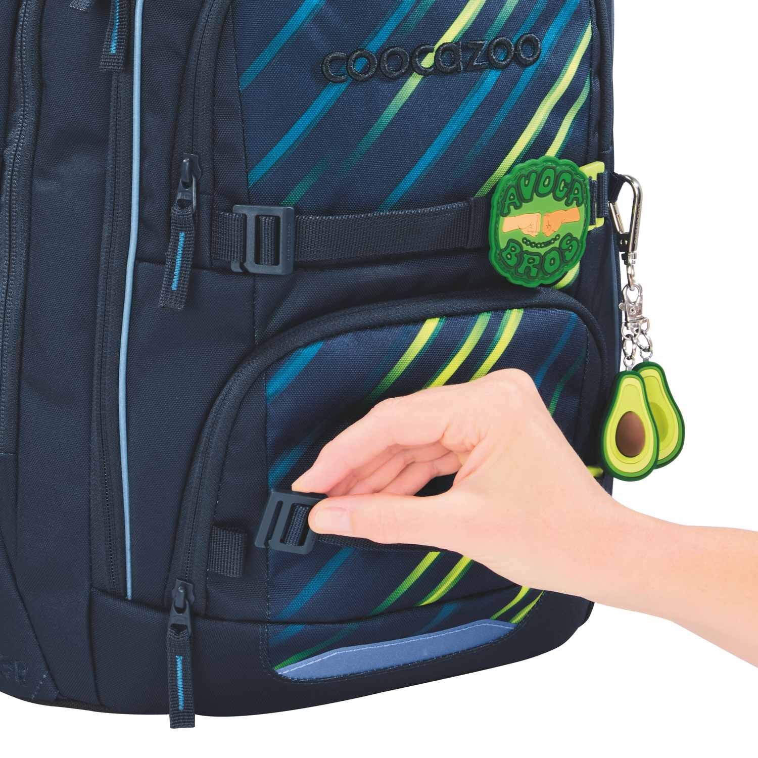 coocazoo Schulrucksack PORTER, Fast Lime