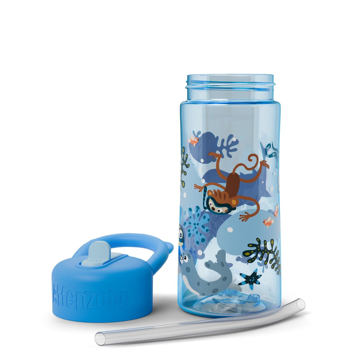 Affenzahn Kunststoff Trinkflasche Unendliche Unterwasserwelt