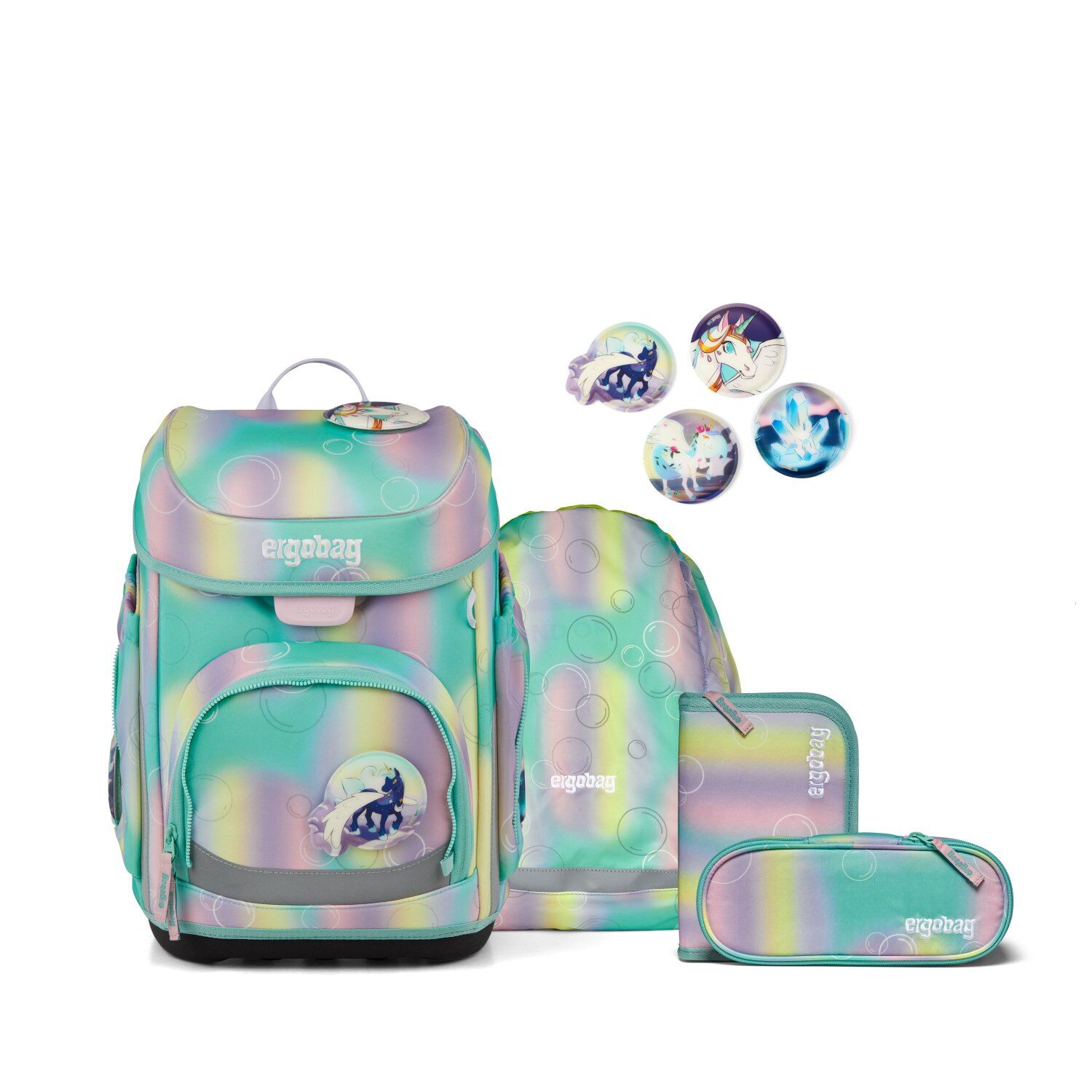 ergobag cubo Schulranzen-Set ZauBärwelt