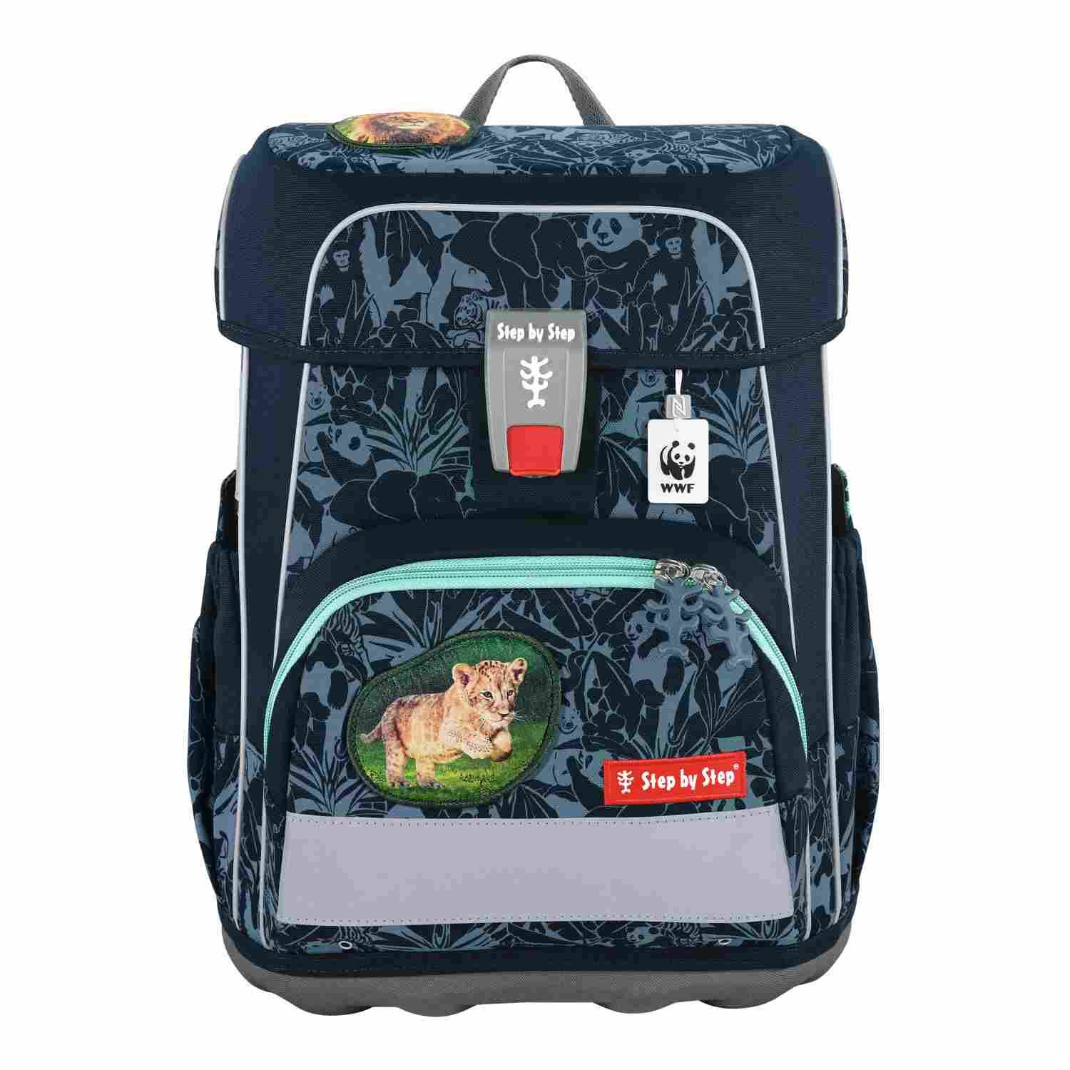 Step by Step CLOUD WWF Schulranzen-Set "Little Lion", 5-teilig