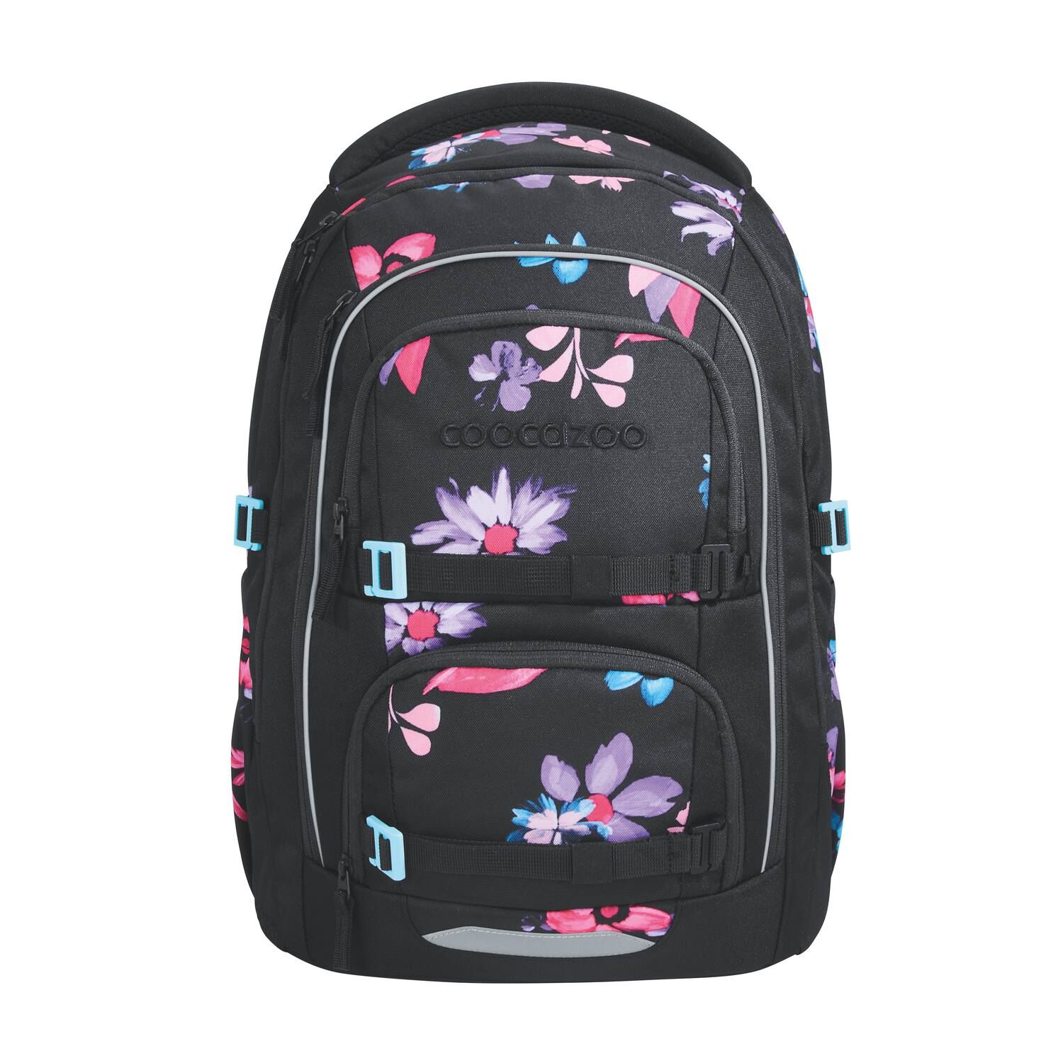 coocazoo Schulrucksack PORTER, Floral Artnight