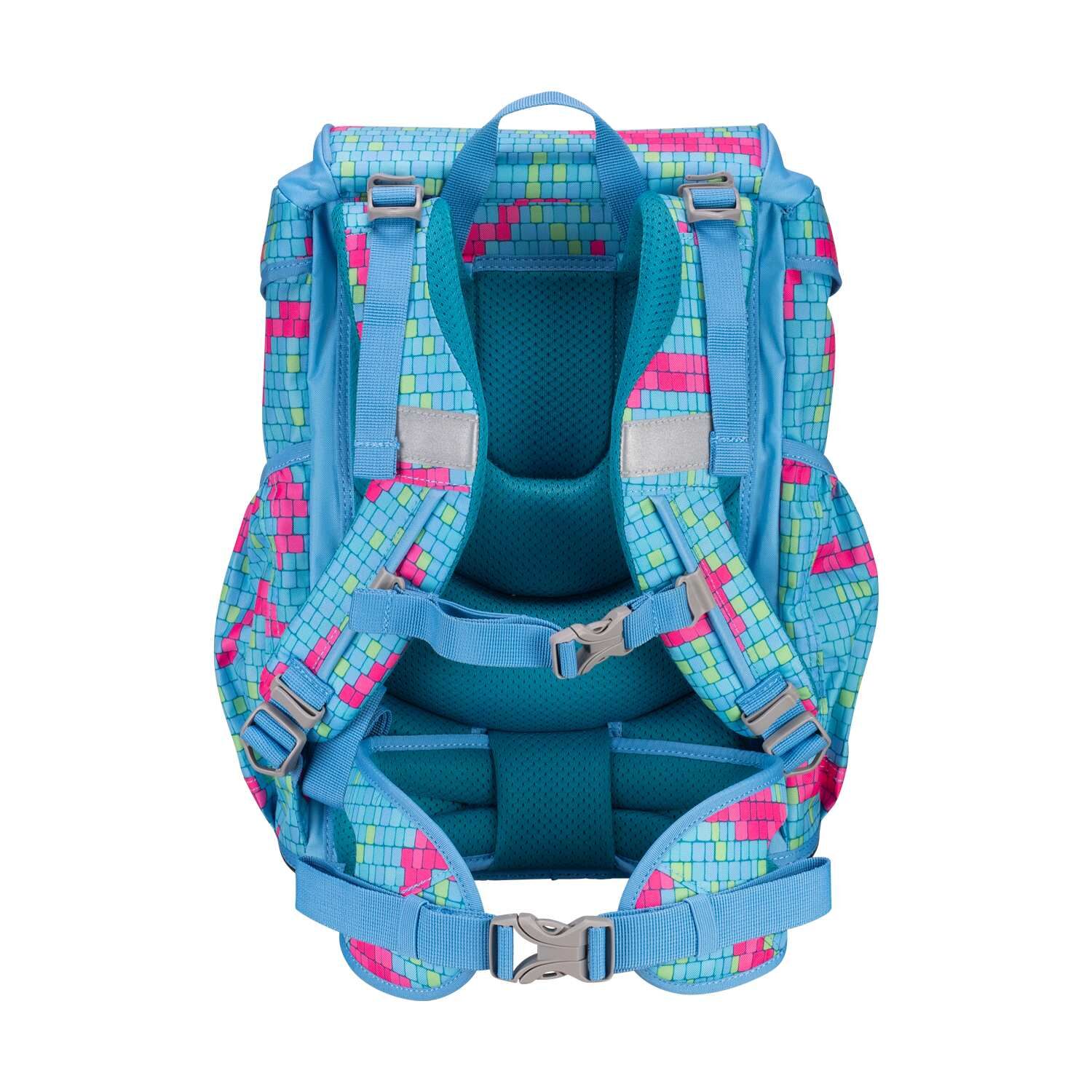DerDieDas ErgoFlex Superlight Schulranzenset 5 teilig Happy Pixel
