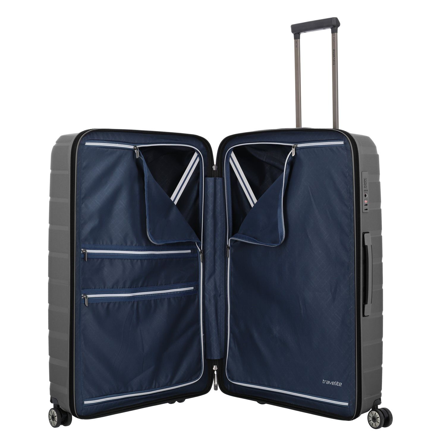 Travelite Koffer AIR BASE 4w Trolley L, Anthrazit