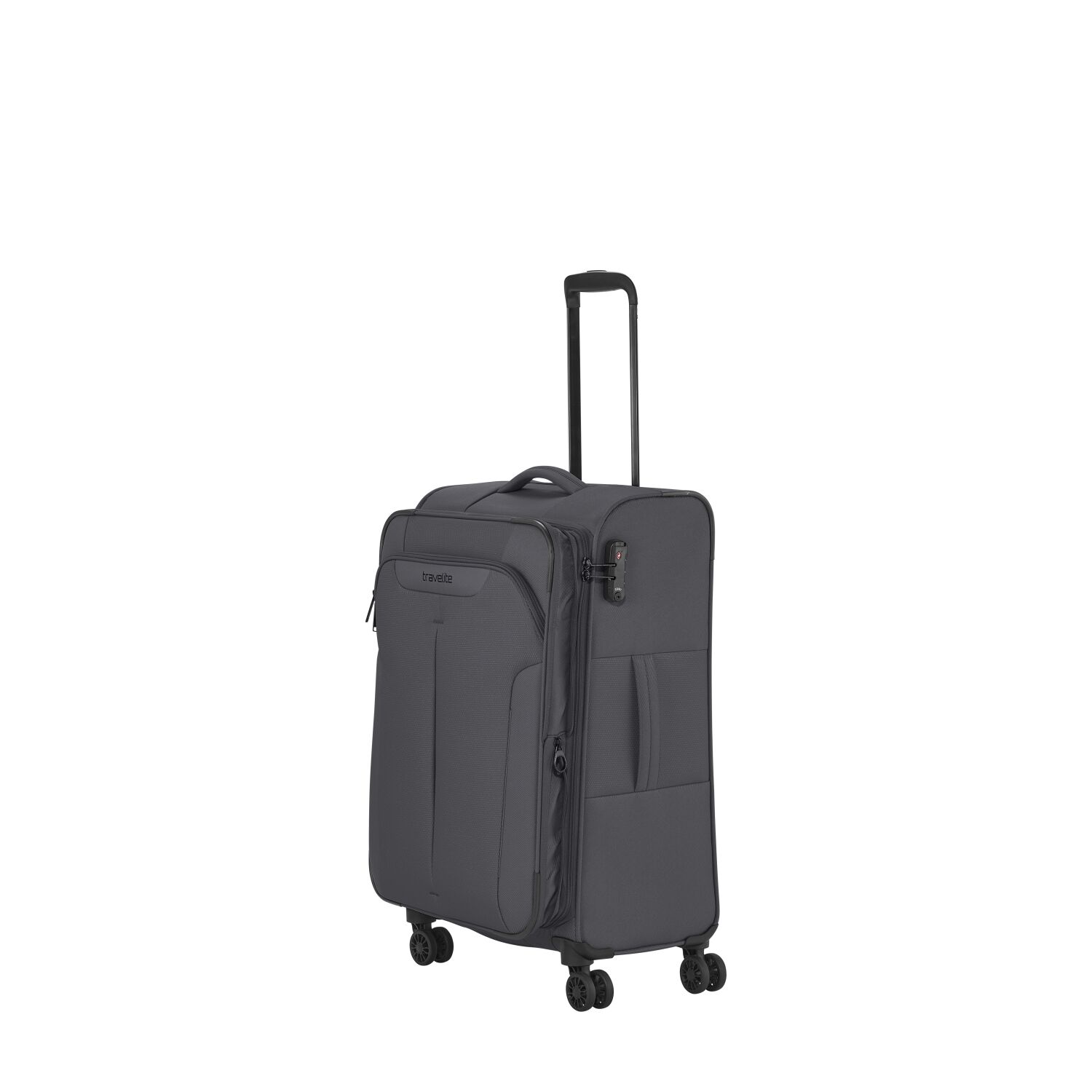 Travelite Koffer CROATIA 4w Trolley M, Anthrazit