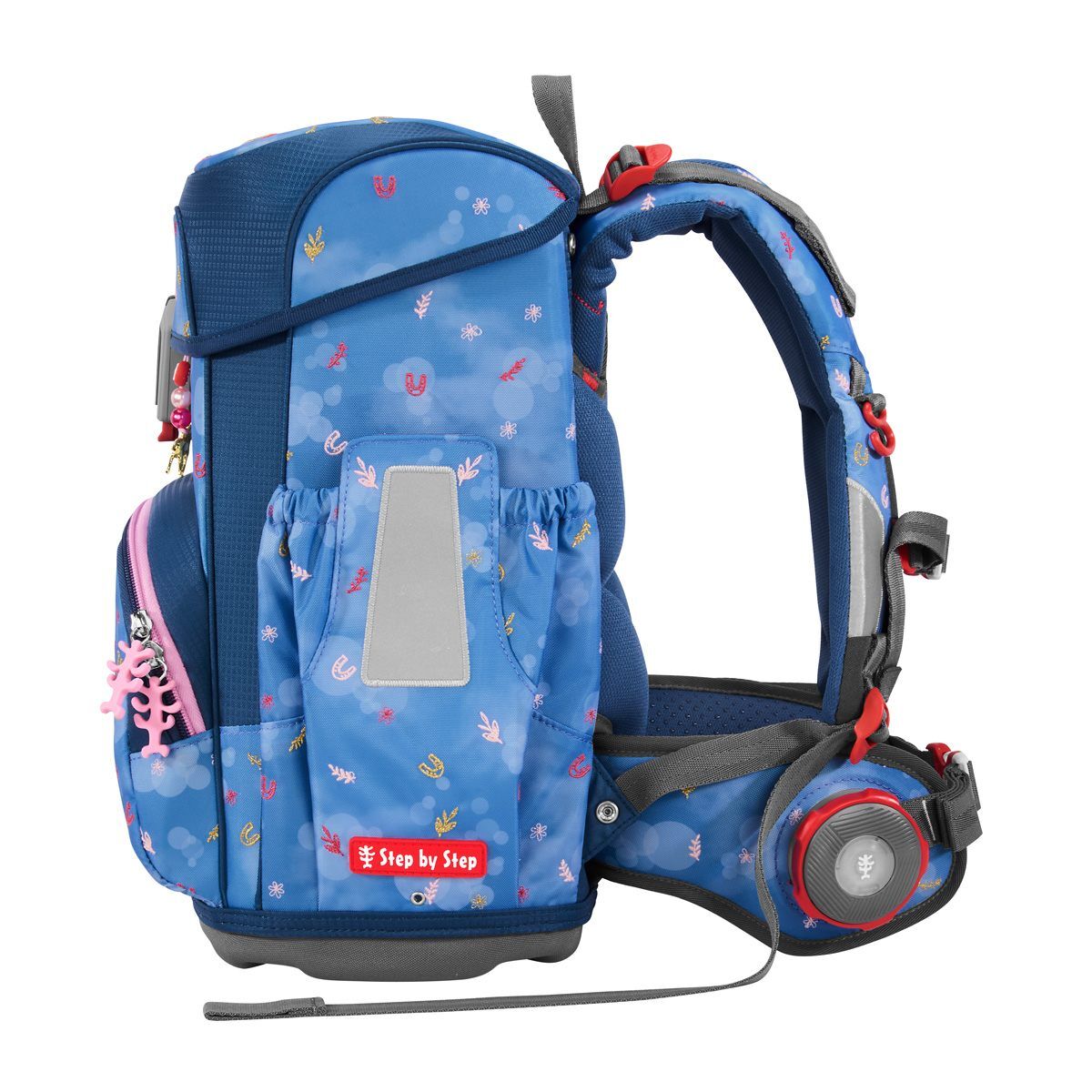 Step by Step CLOUD Spiegelburg Schulranzen-Set, Pferdefreunde "Horse Friends", 5-teilig