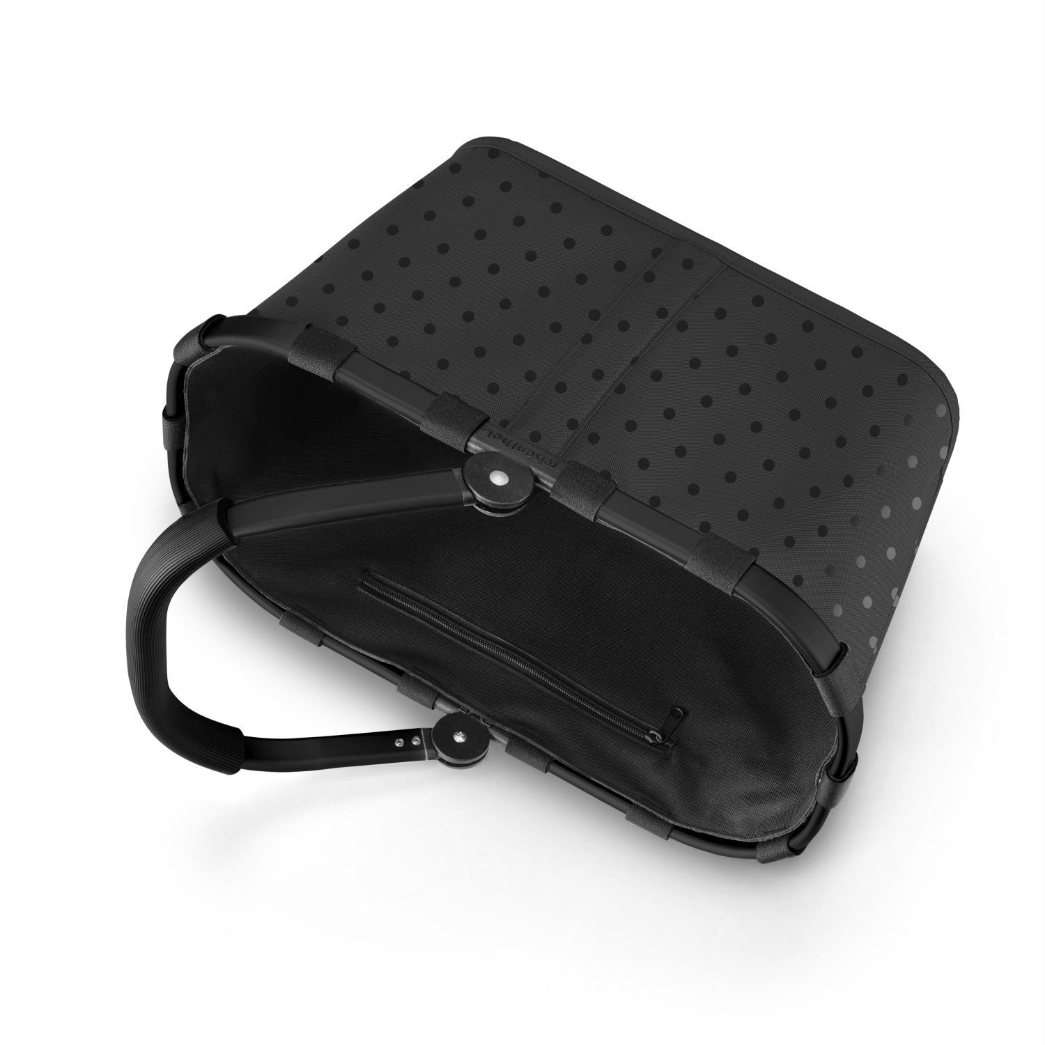 reisenthel carrybag frame glossy dots black