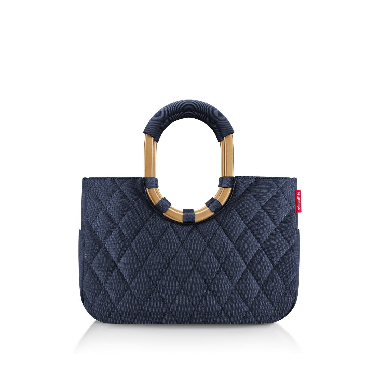 reisenthel loopshopper M frame rhombus midnight gold