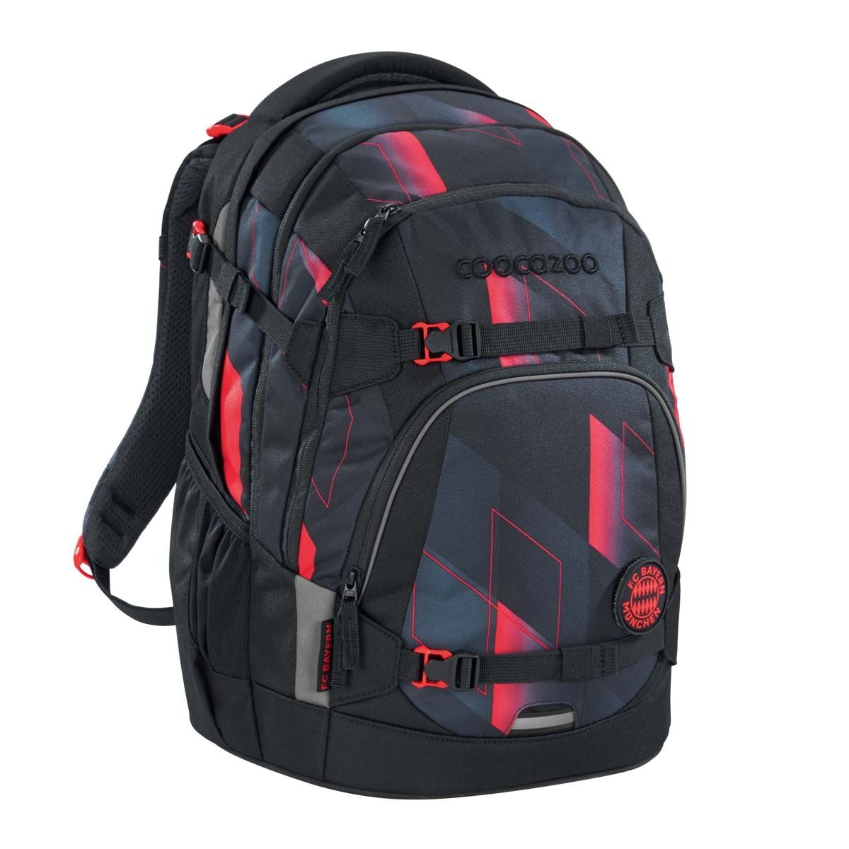 coocazoo Schulrucksack-Set MATE FC Bayern, Stern des Südens, 2-tlg.