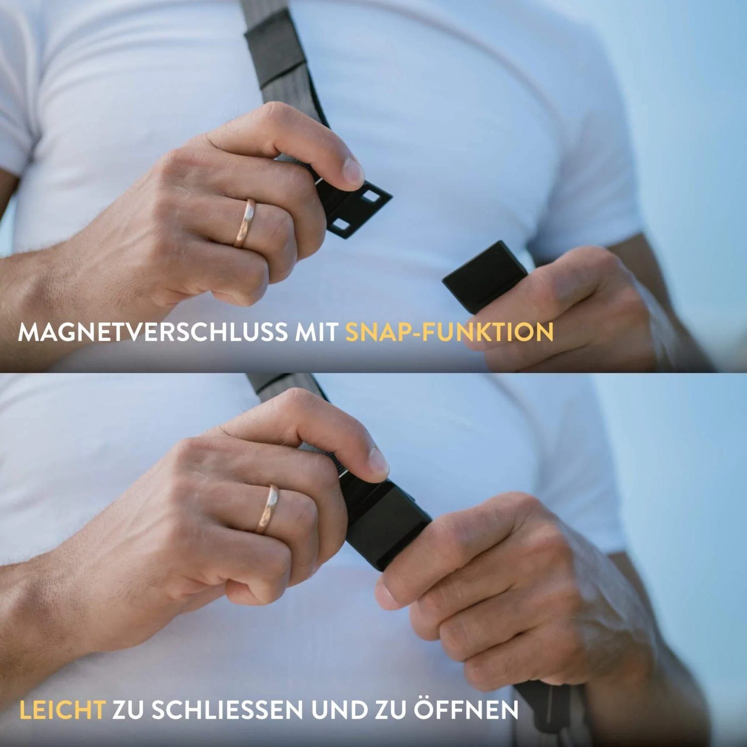 Airpaq Umhängetasche Sling Baq Anthrazit