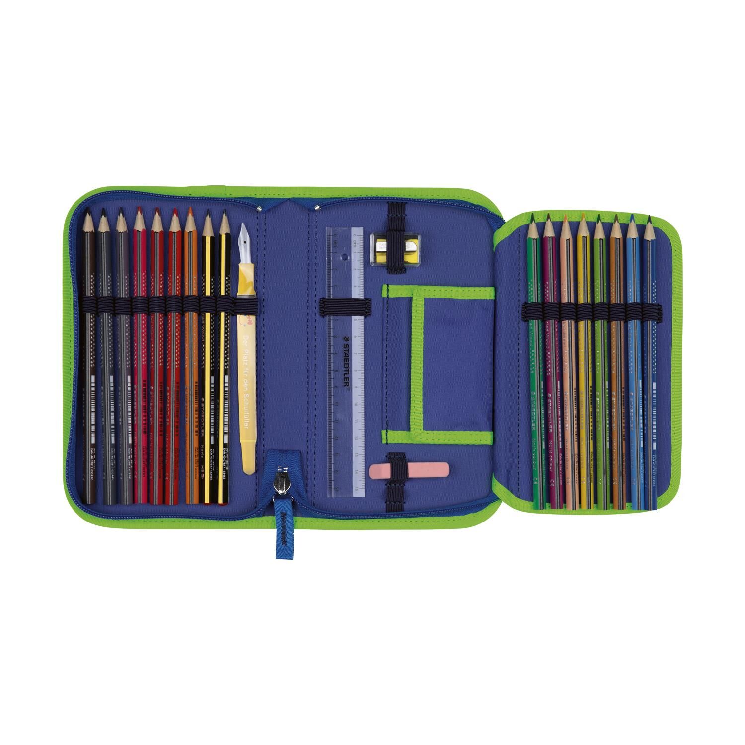 DerDieDas ErgoFlex Tiny LED Moon Mission Schulranzenset 5-teilig