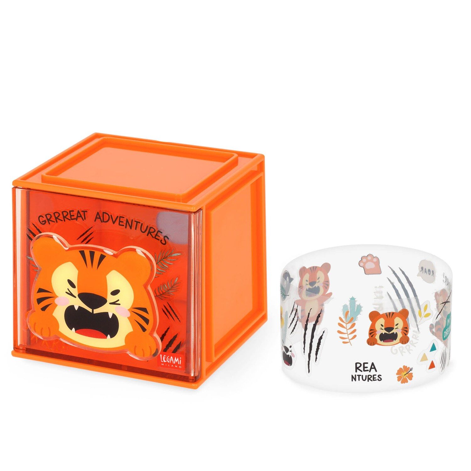 Legami Schreibtisch Organizer - CUTIE CUBE - TIGER