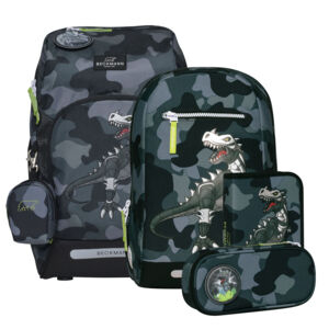 Beckmann Schulranzenset Active Air FLX - 6-Tlg. Set Camo Rex