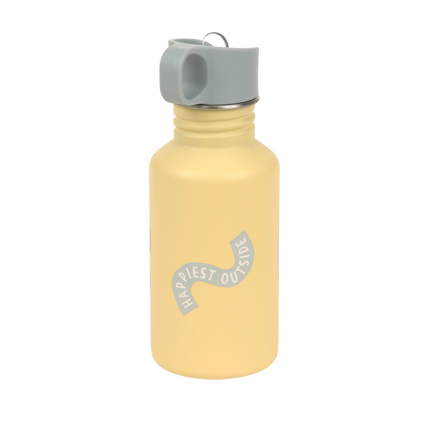 Lässig Trinkflasche Kinder - Edelstahl, Happy Trails Flower