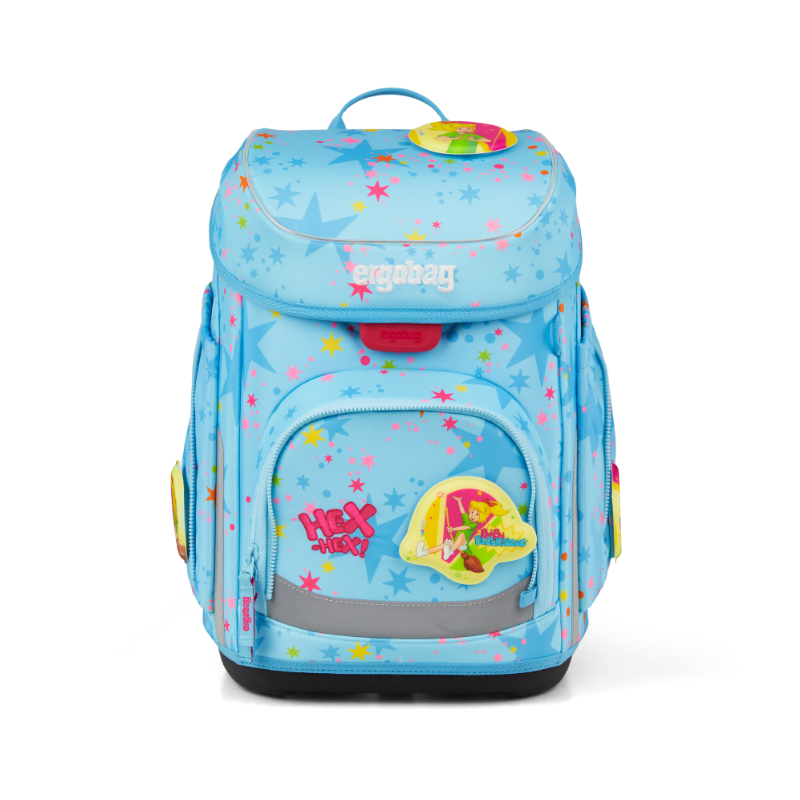 ergobag Cubo Schulranzen Bärhext Blau für die Grundschule