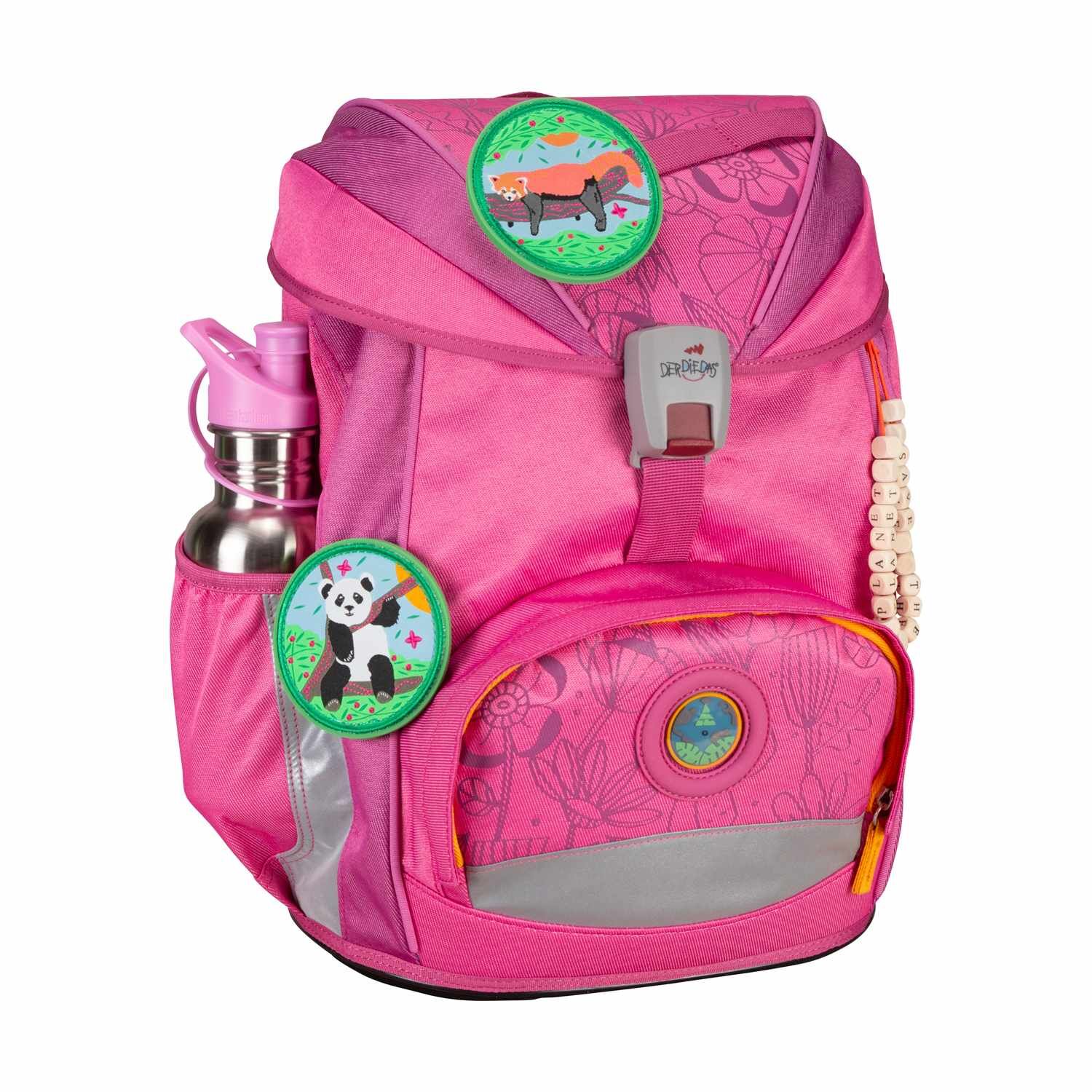 DerDieDas ErgoFlex ECO Schulranzenset 5 teilig Pink Planet