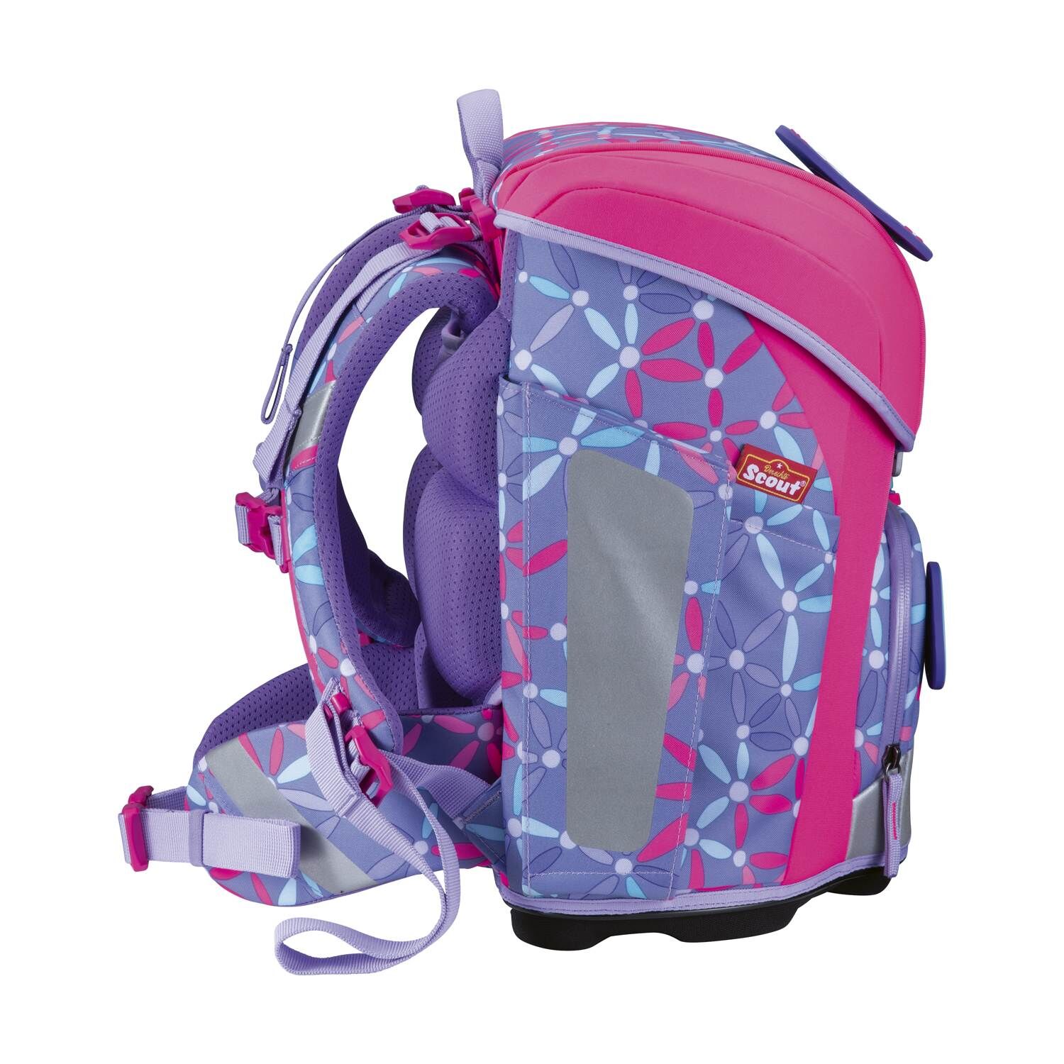 Scout Micro Schulranzen-Set 4 teilig Pony Love