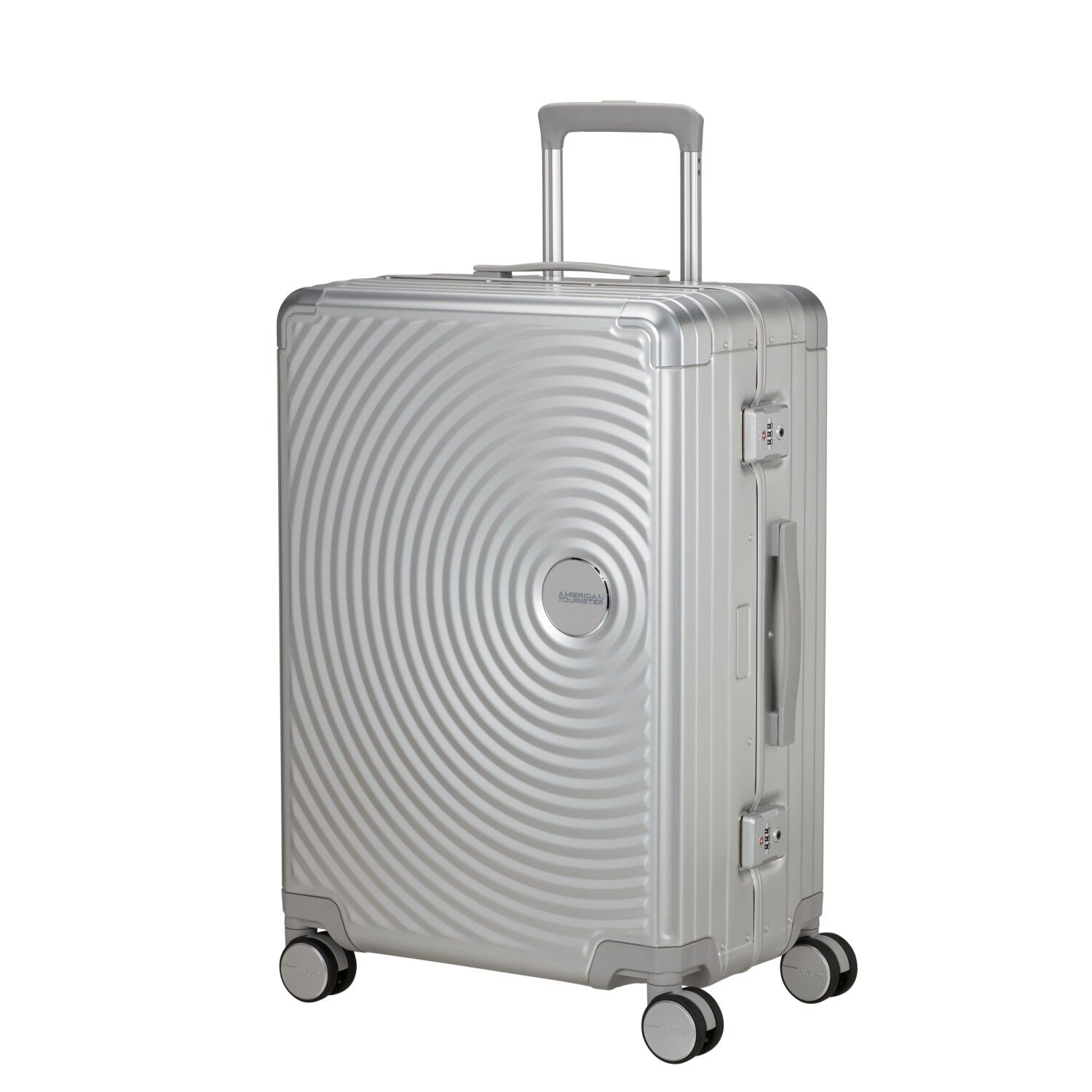 American Tourister Koffer SOUNDBOX ALU SPINNER 68/28 TSA SILVER