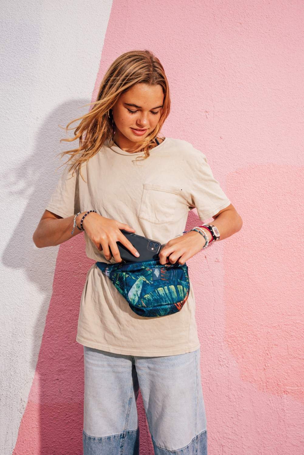 Nitro Bauchtasche HIP BAG TROPICAL multi