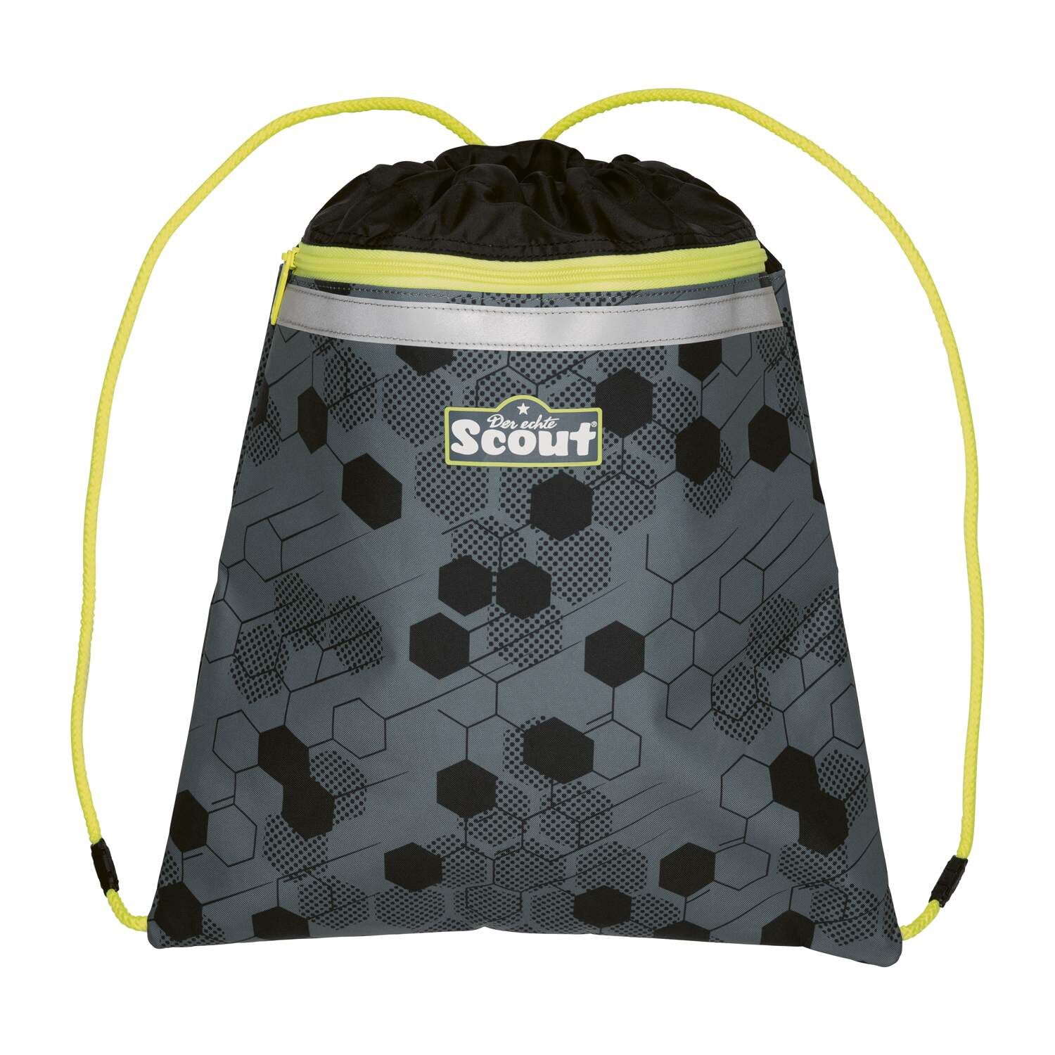 Scout Micro Schulranzen-Set 4 Superflash Extreme Soccer Star