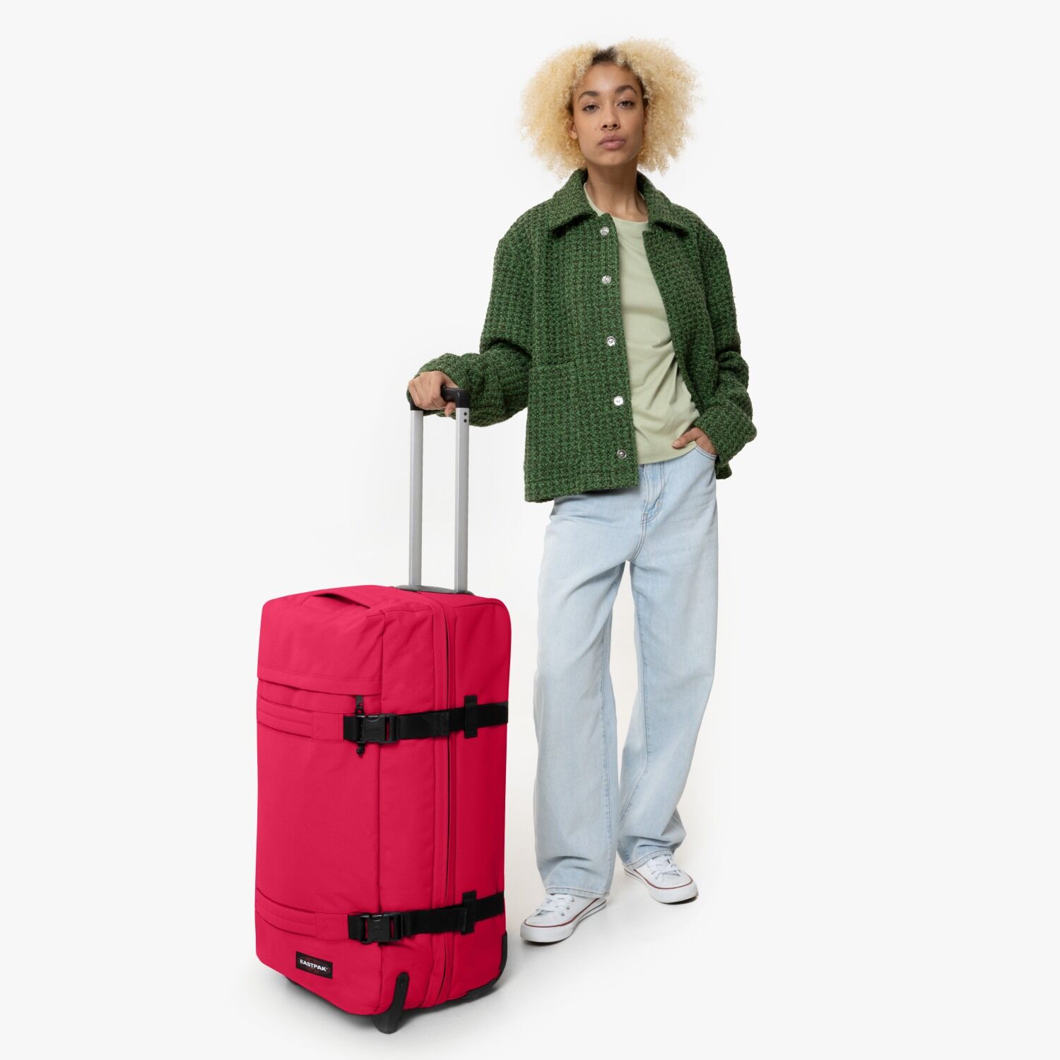 Eastpak Koffer TRANSIT'R M STRAWBERRY PINK