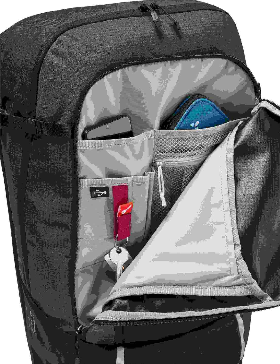 Vaude Fahrradrucksack Cycle 28 II Luminum, black, -