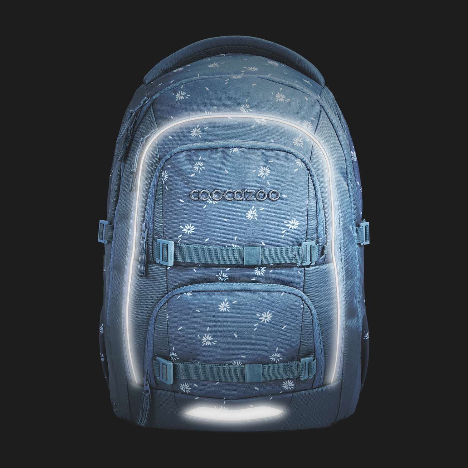 coocazoo Schulrucksack PORTER, Bloomy Daisy
