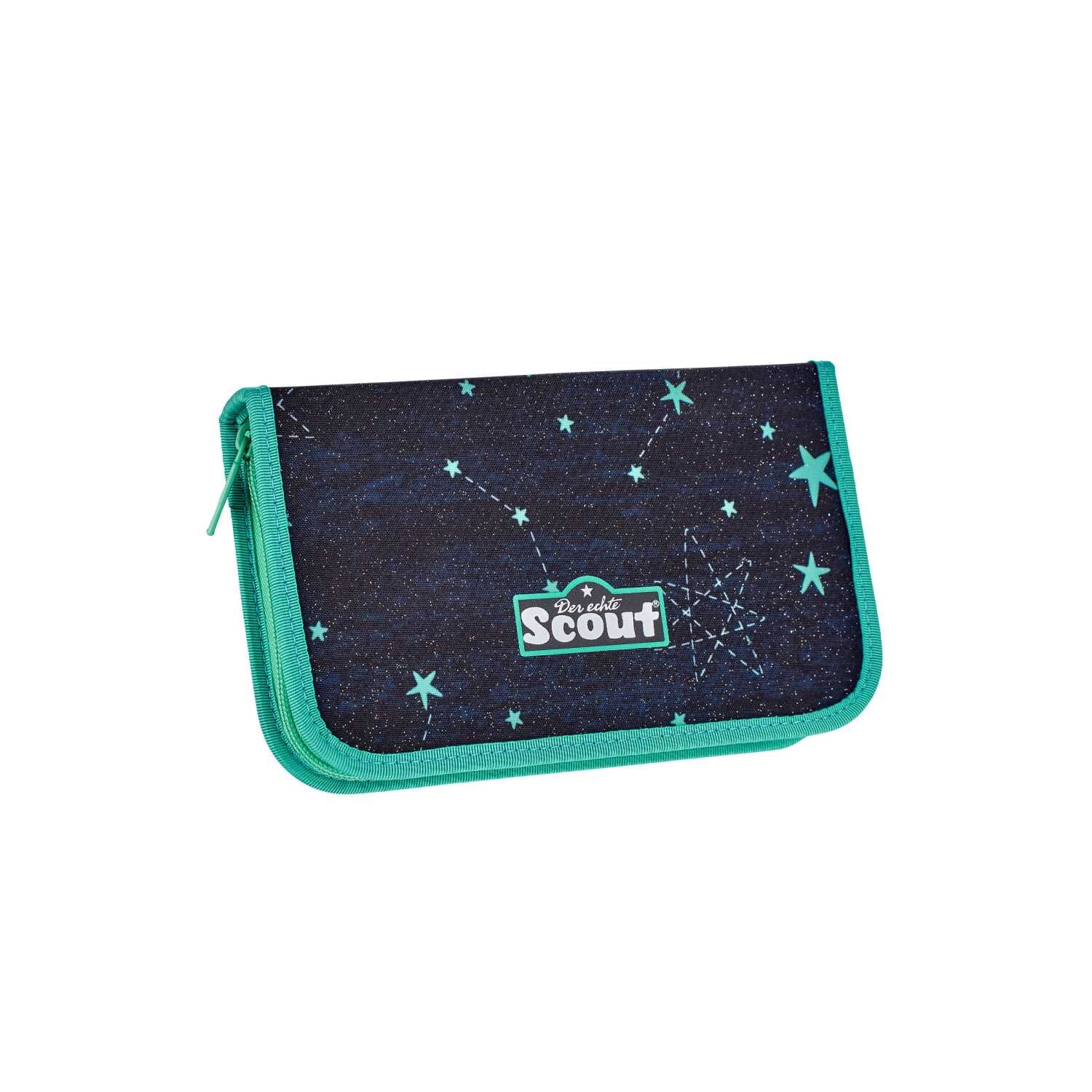 Scout Sunny II Schulranzen-Set 4tlg LED STERNENHIMMEL