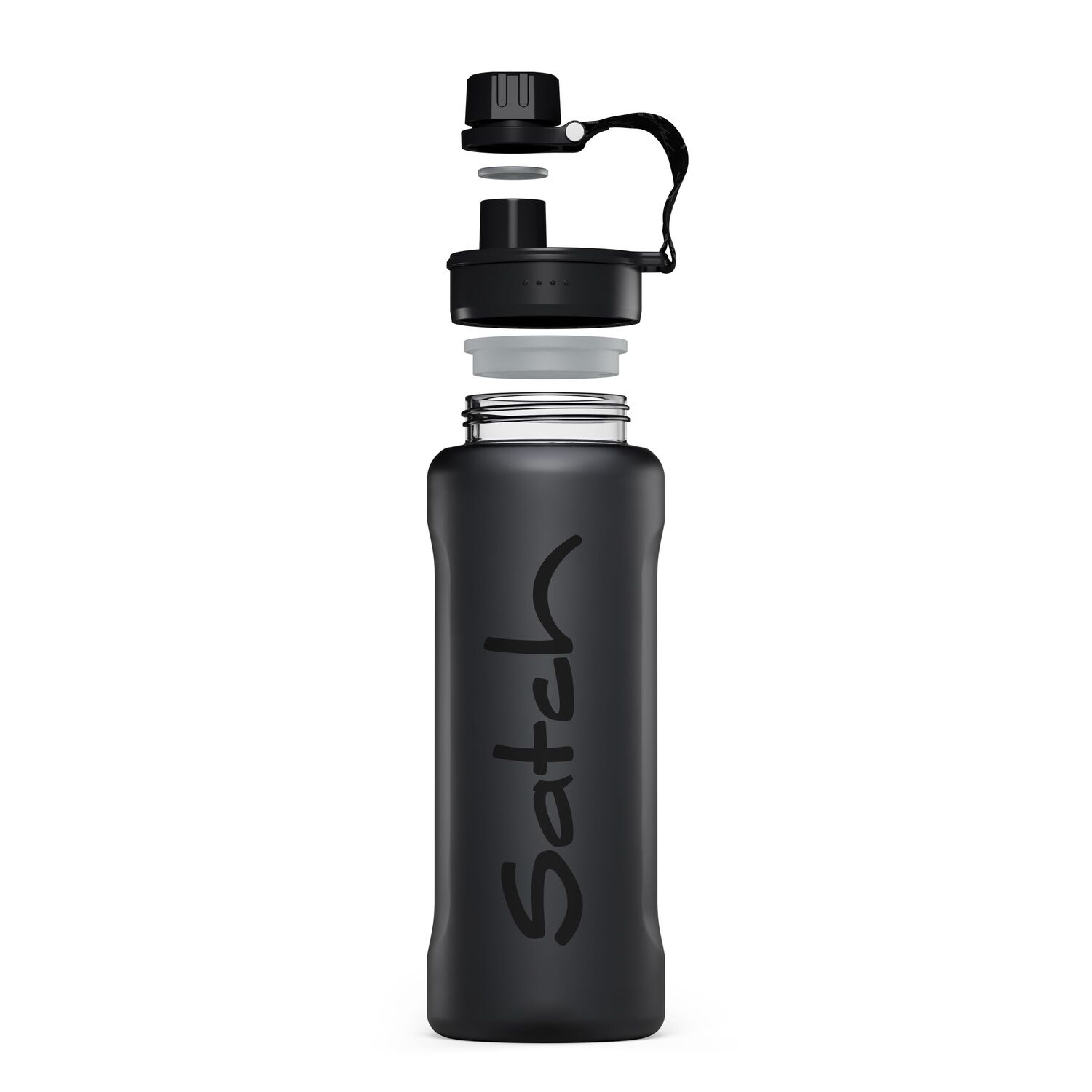 Satch Sport-Trinkflasche XL black