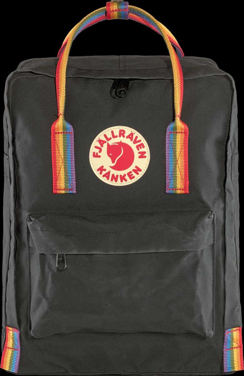 Fjällräven KANKEN Rainbow Rucksack black pattern