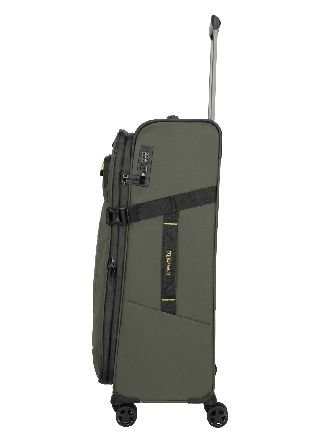 Travelite Koffer BRIIZE Trolley 4w L exp., Khaki