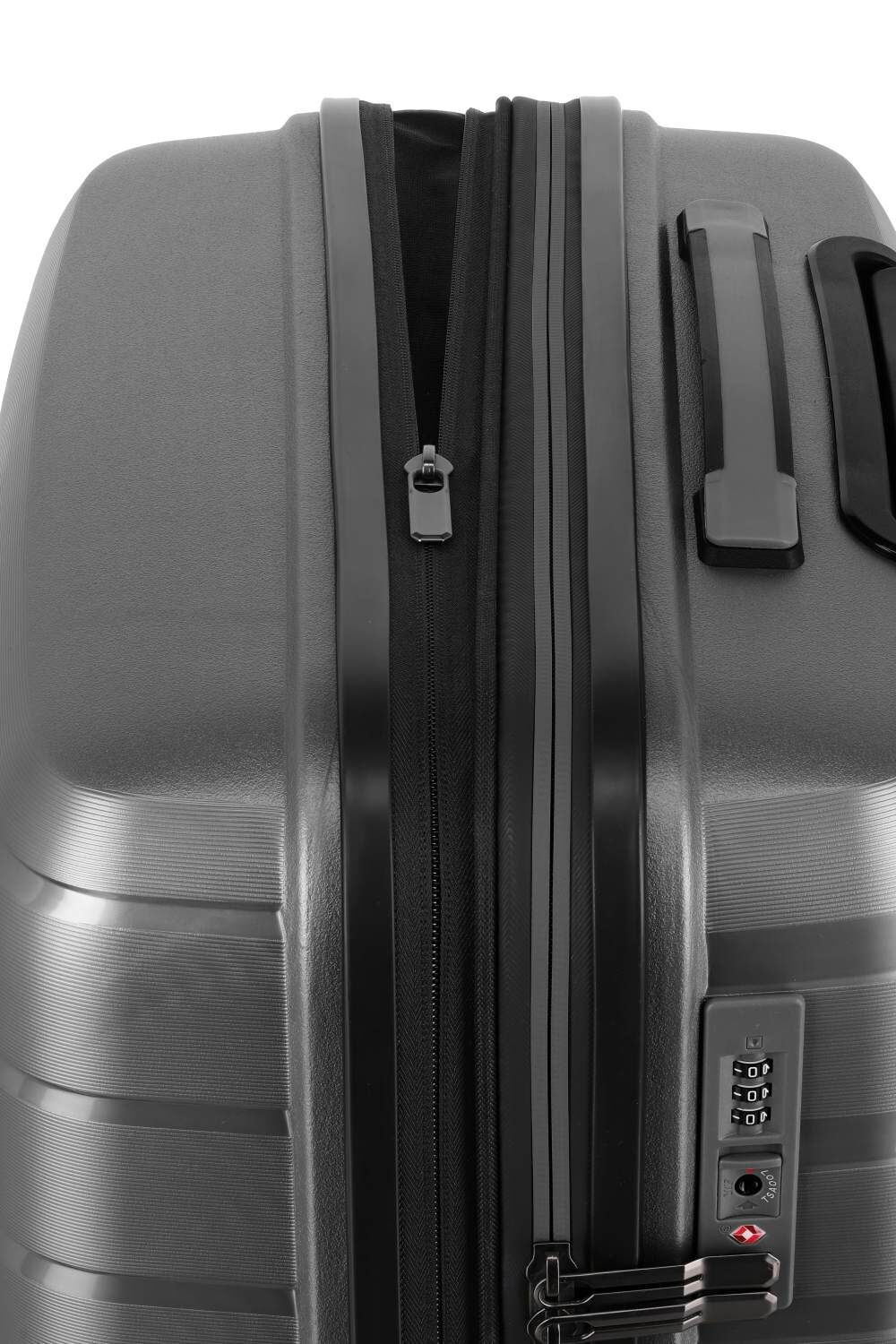 Travelite Koffer AIR BASE 4w Trolley M, Anthrazit