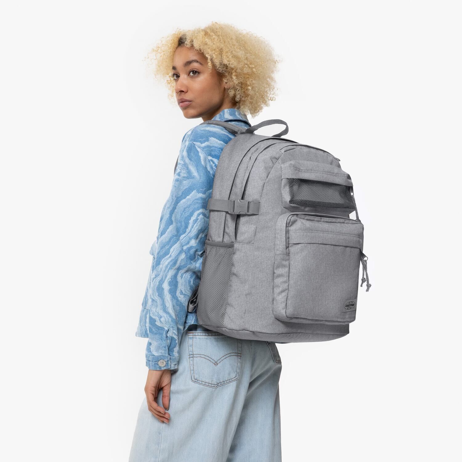 Eastpak Rucksack DOUBLE PRO Sunday Grey Eastpak Rucksack DOUBLE PRO Sunday Grey