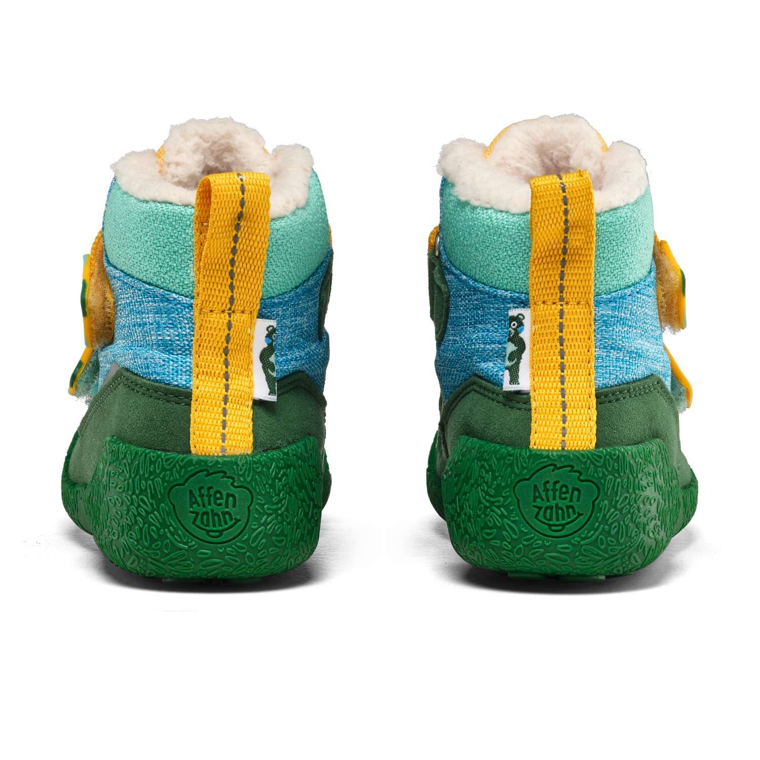 Affenzahn Lauflerner Winterstiefel Vegan Snuggy Kreativ Bär Größe 21