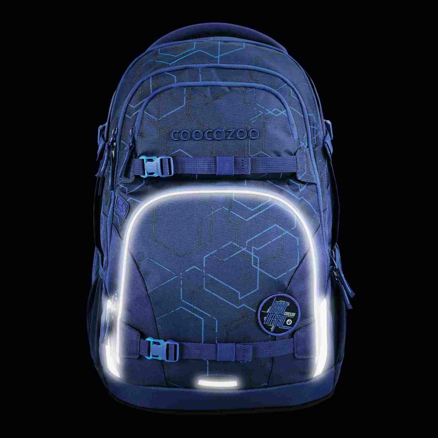 coocazoo Schulrucksack PORTER, Blue Motion