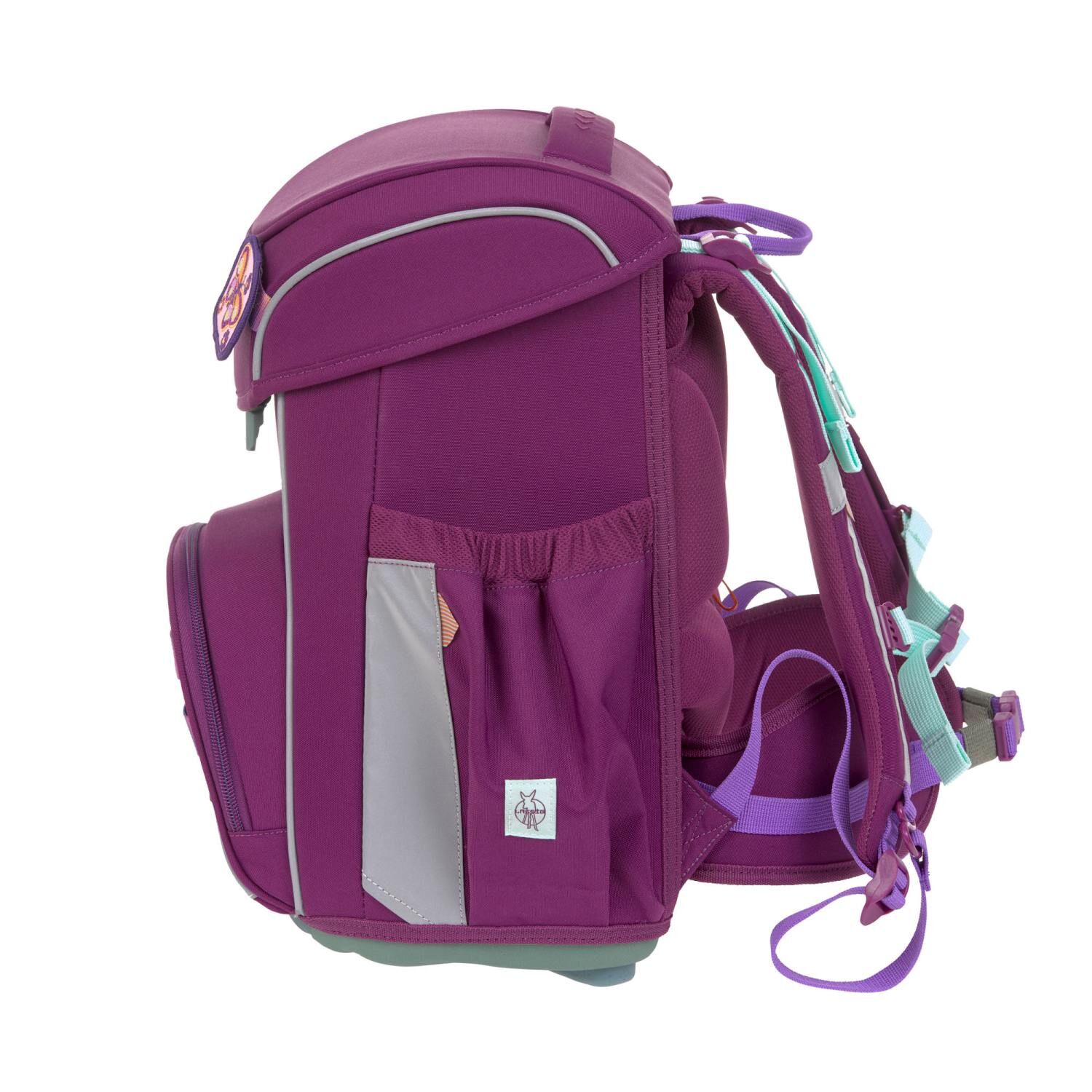 Lässig Schulranzen Set 7-teilig, Slim Unique lilac